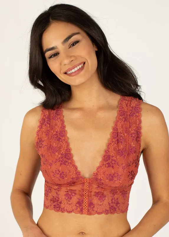 Sylvan Bralette in Adobe sold by Joyfolie