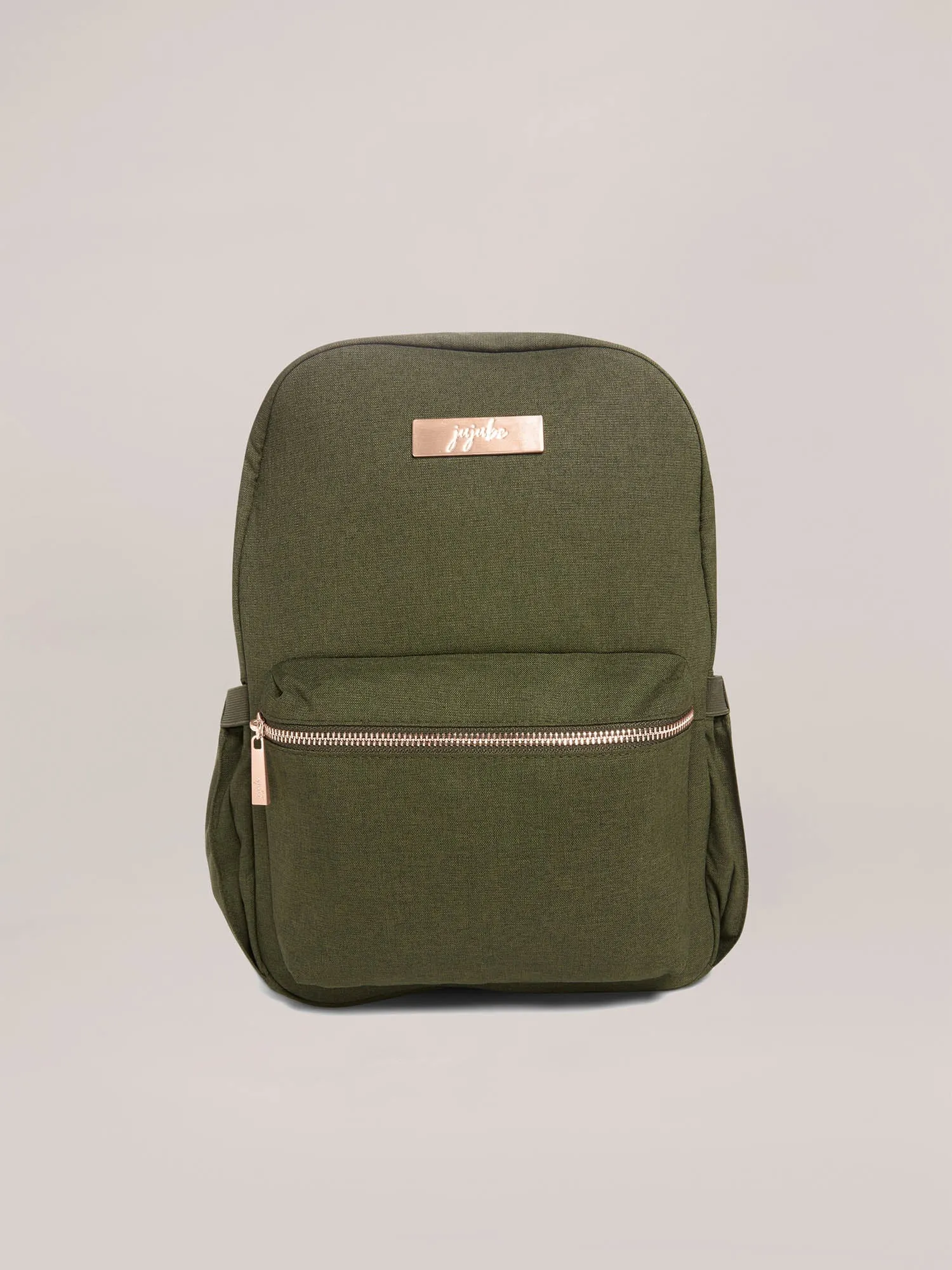 Mid-Sized Midi Backpack - Olive Chromatics sold by Ju-Ju-Be
