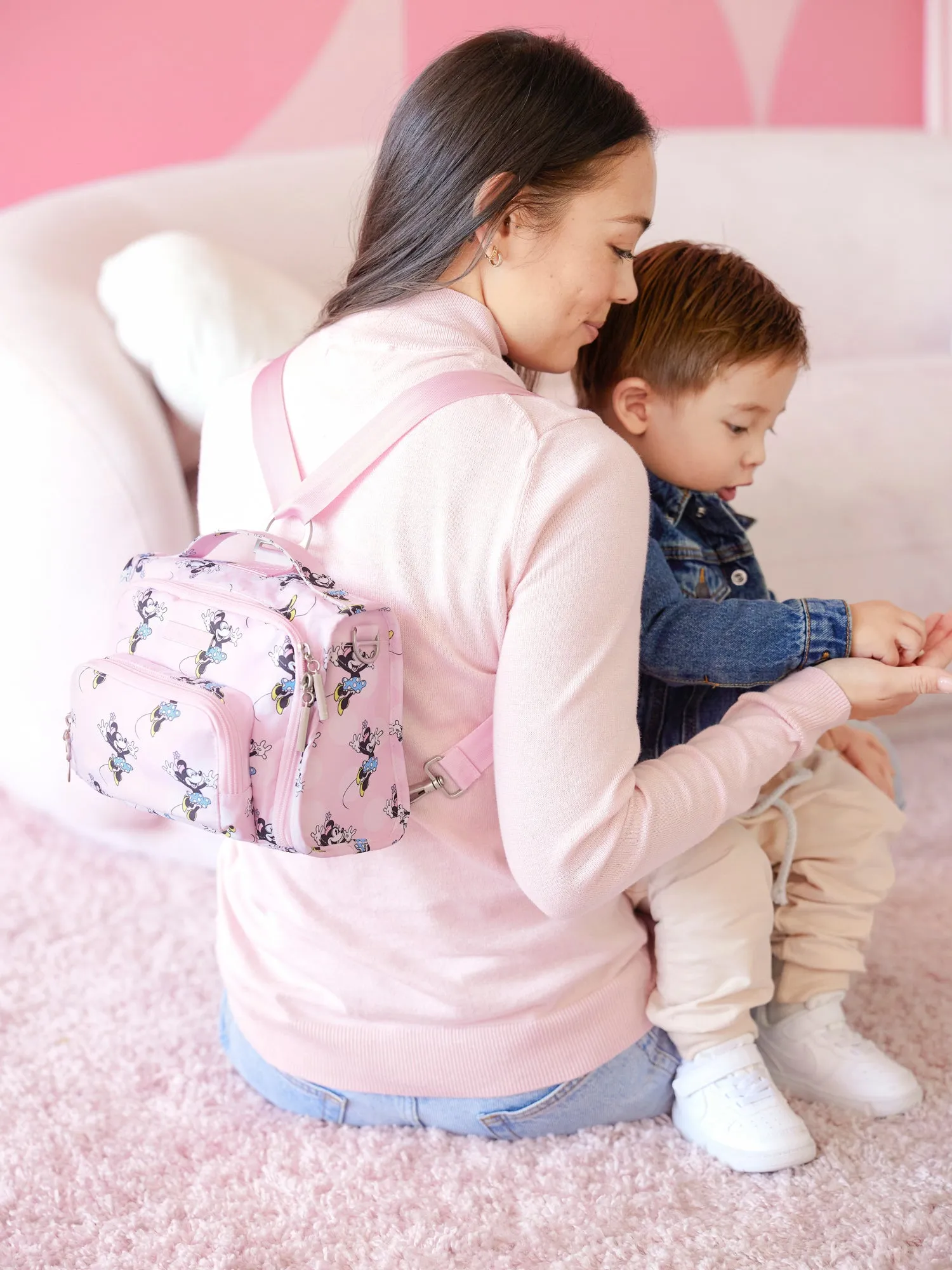 Disney Be More Minnie The Bestie Plus Bag - Pink sold by Ju-Ju-Be product image thumbnail 4