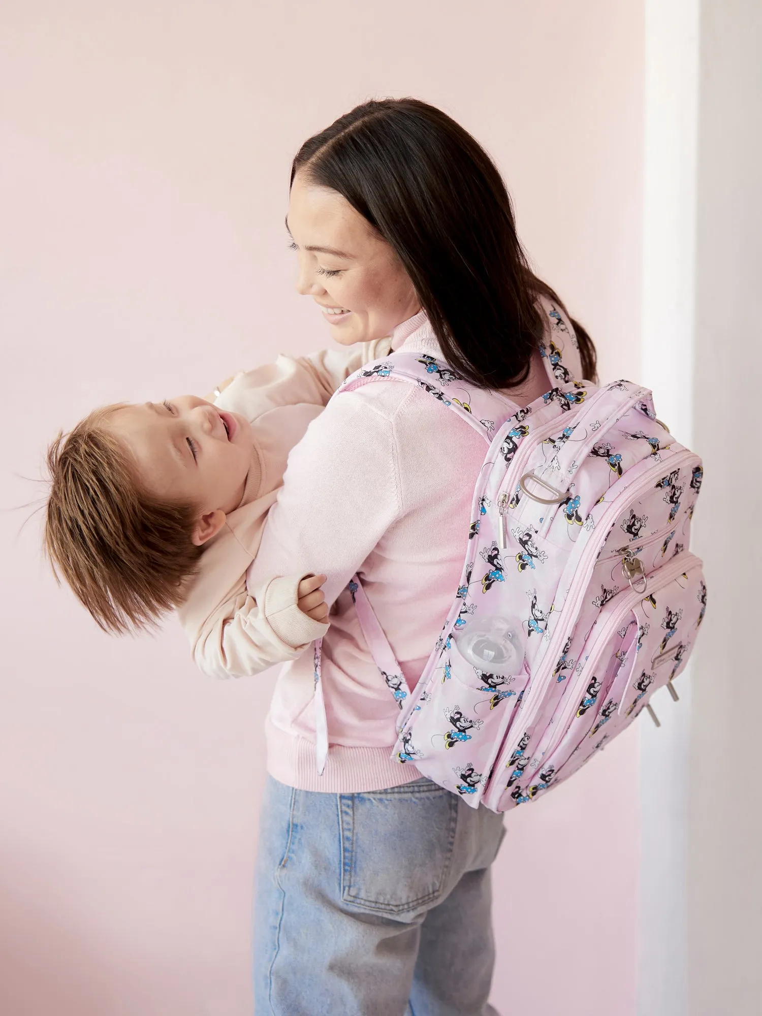 Disney Be More Minnie Be Right Back Diaper Backpack - Pink sold by Ju-Ju-Be product image thumbnail 5