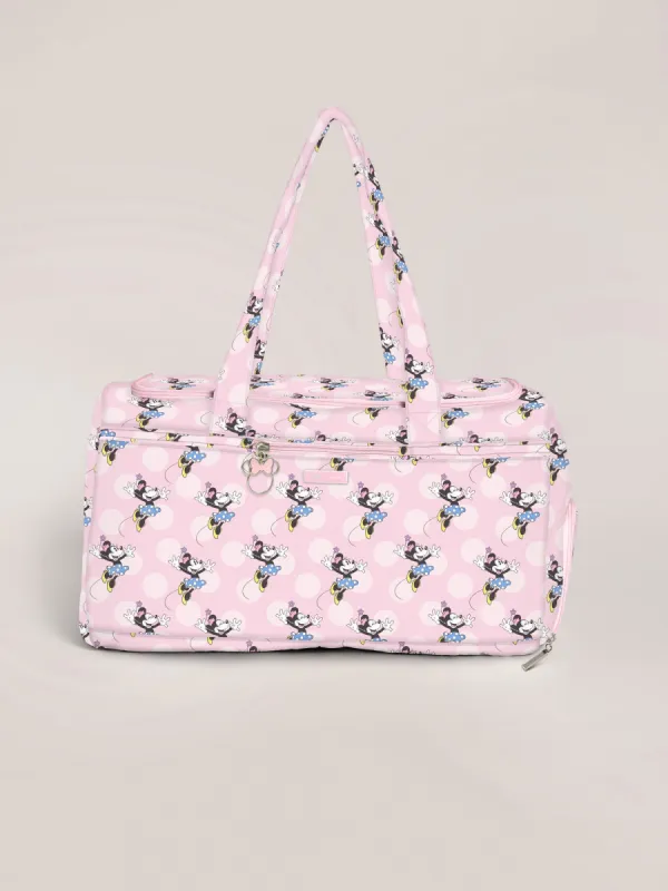 Disney Be More Minnie Super Star Plus Duffel Bag - Pink sold by Ju-Ju-Be
