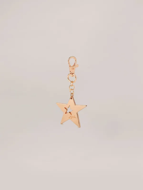 Anniversary Star Bag Dangle- Rose Gold sold by Ju-Ju-Be