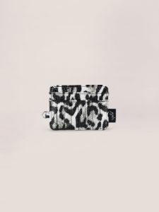 Coffee Break Card Case - Snow Leopard sold by Ju-Ju-Be