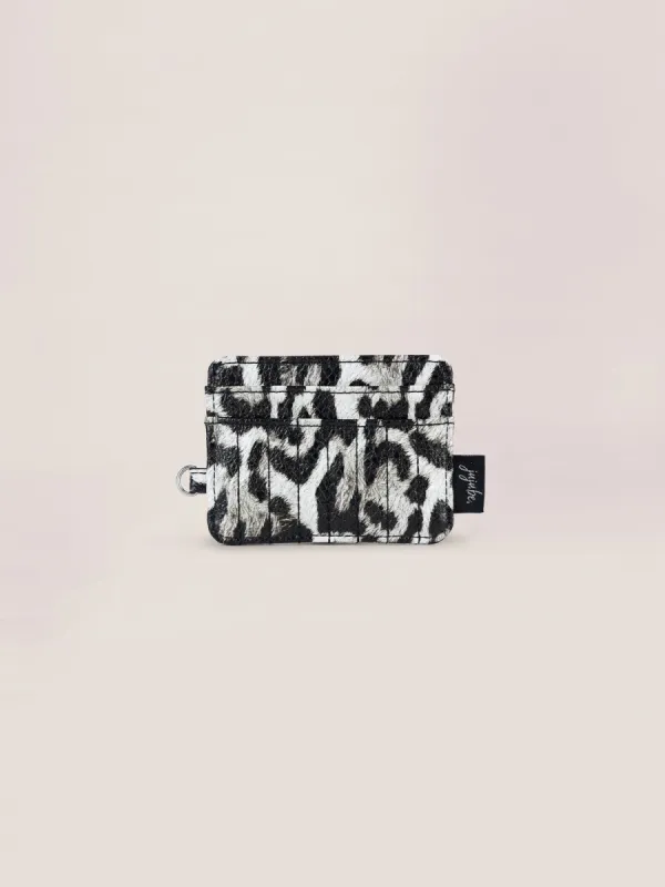 Coffee Break Card Case - Snow Leopard sold by Ju-Ju-Be