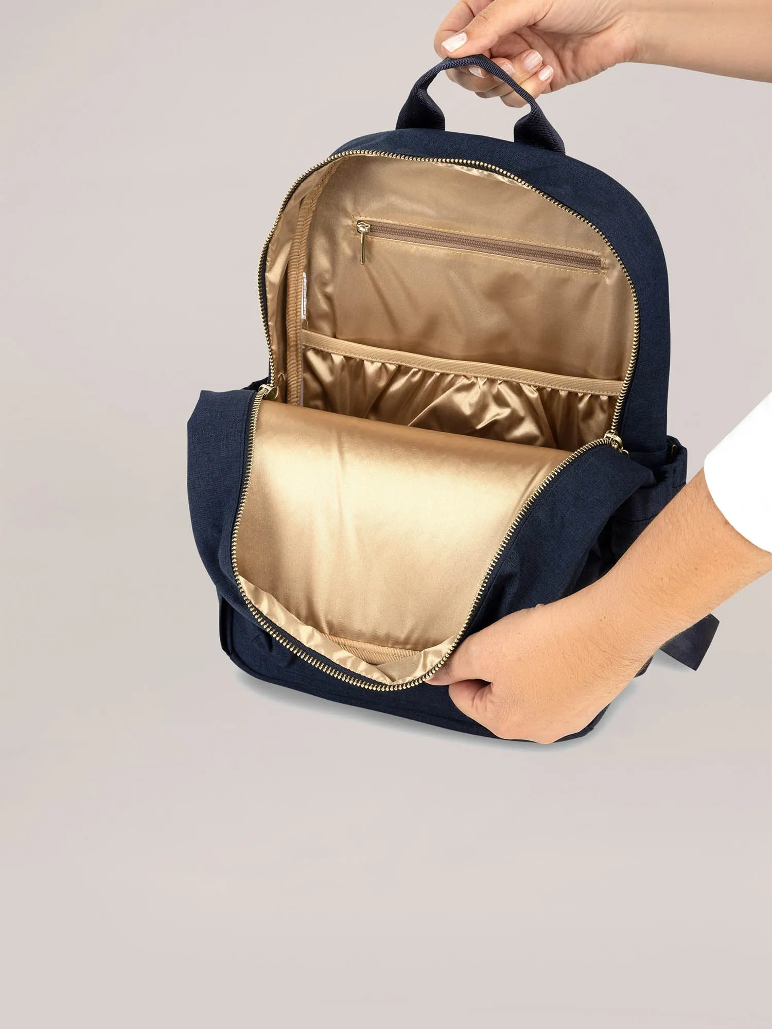 Midi Backpack - Indigo Chromatics sold by Ju-Ju-Be product image thumbnail 4