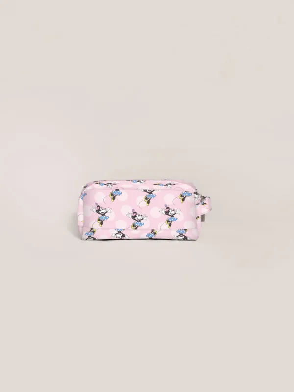 Disney Be More Minnie Be Dapper Pouch- Pink sold by Ju-Ju-Be