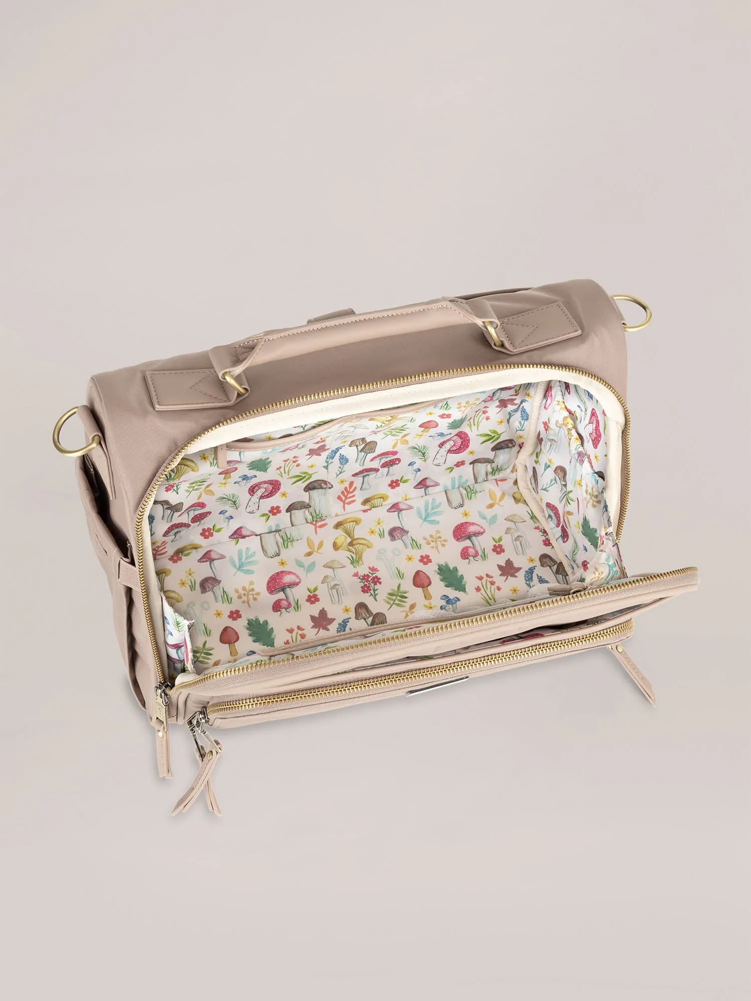 Eco-Friendly Eco B.F.F. Tote Backpack - Truffle sold by Ju-Ju-Be product image thumbnail 5