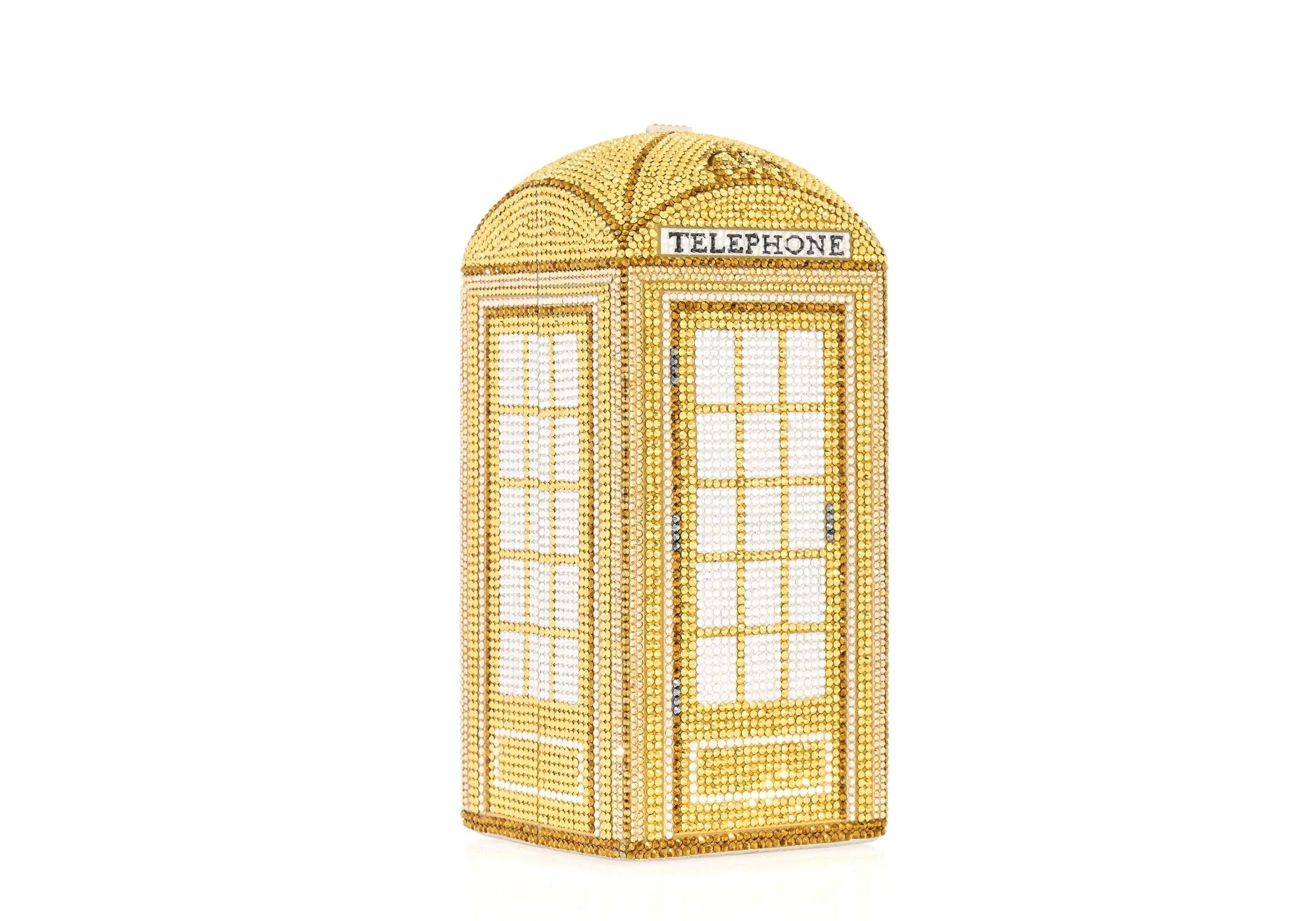 Rectangle Dome London Call Gold sold by Judith Leiber product image thumbnail 4