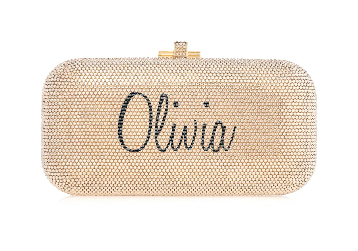 Bespoke Long Slide sold by Judith Leiber