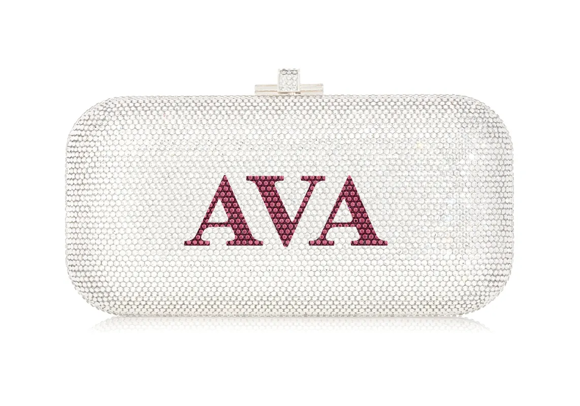 Bespoke Long Slide sold by Judith Leiber