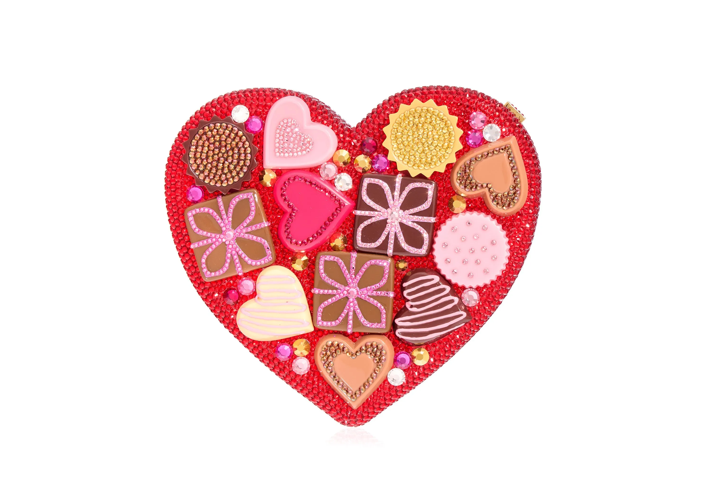 Heart Chocolate Box sold by Judith Leiber