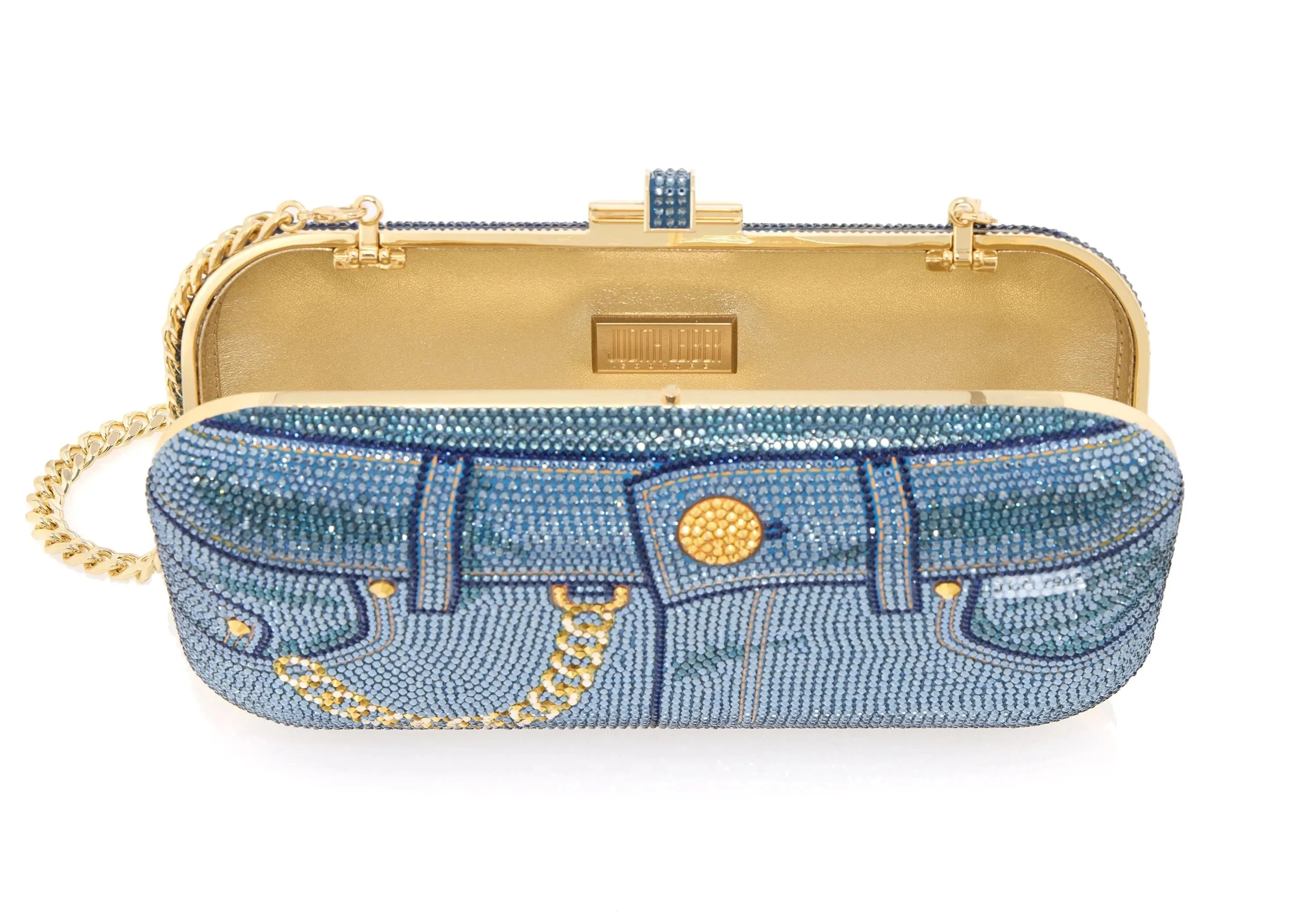 Long Slide Jeans Blue sold by Judith Leiber product image thumbnail 3