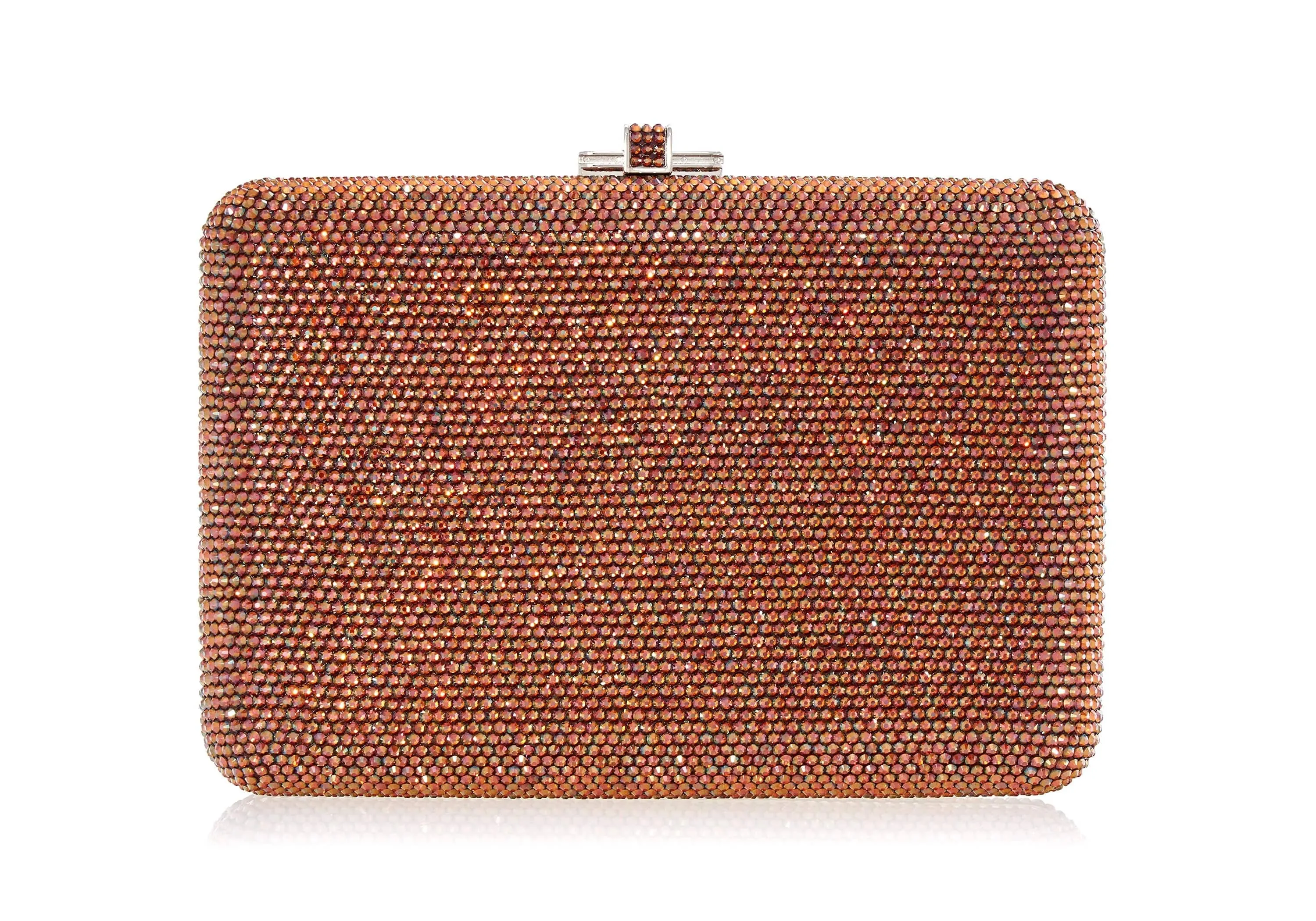 Slim Slide Brown sold by Judith Leiber