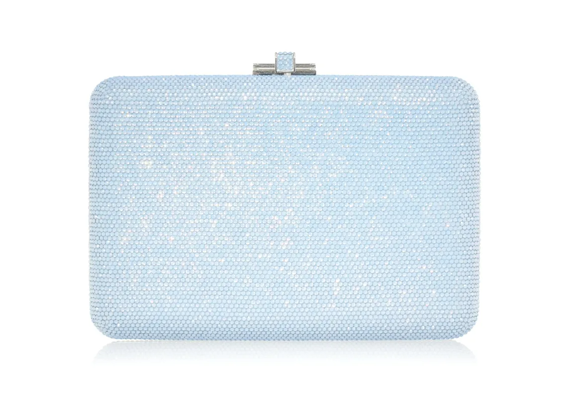 Slim Slide Blue Opal sold by Judith Leiber