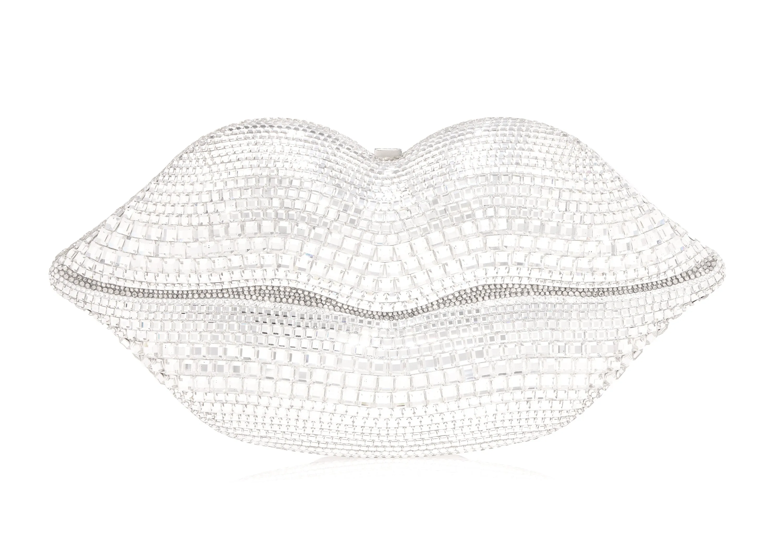 Lips Disco Lips Clutch sold by Judith Leiber