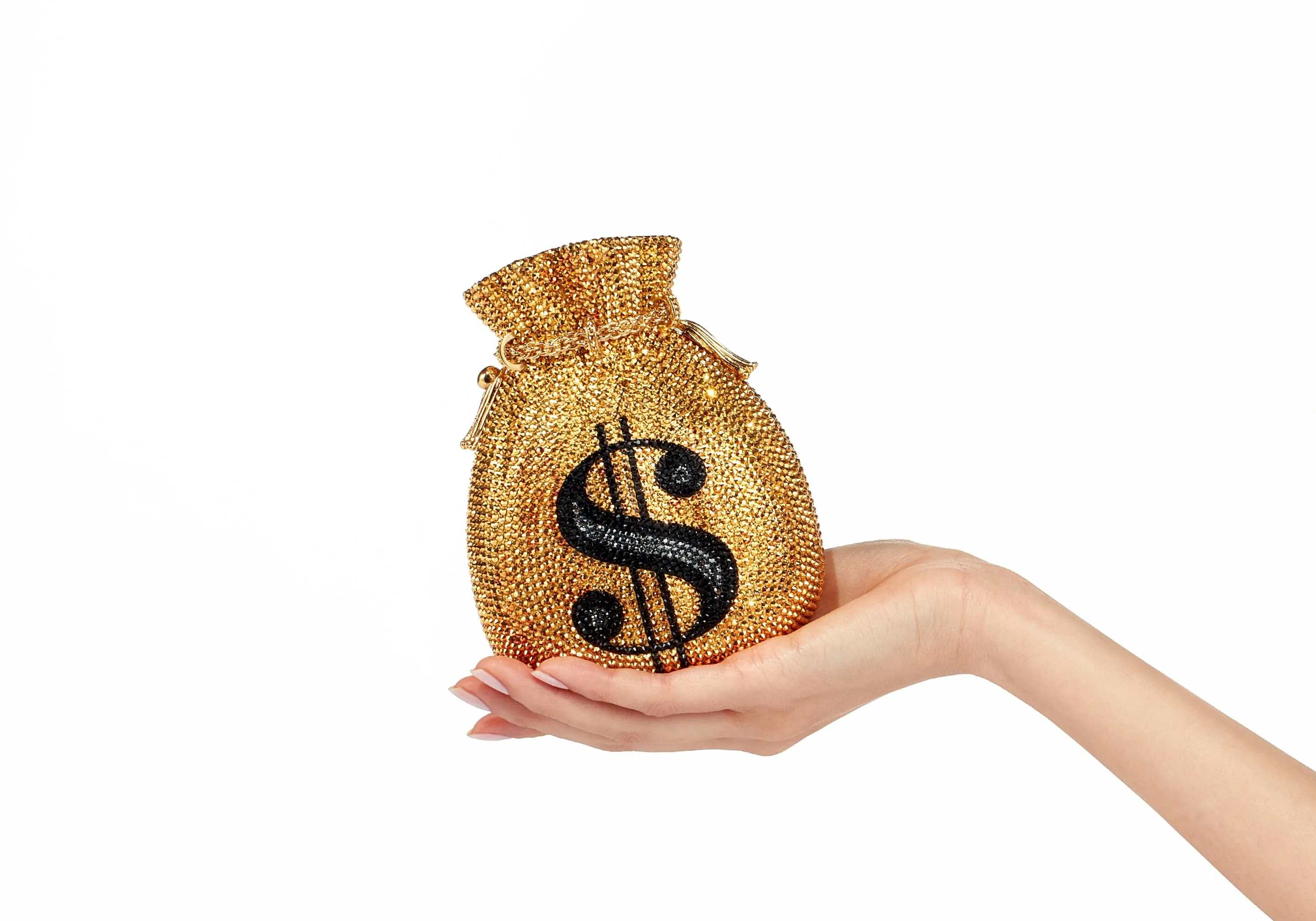 Money Bags Pouch Gold sold by Judith Leiber product image thumbnail 2