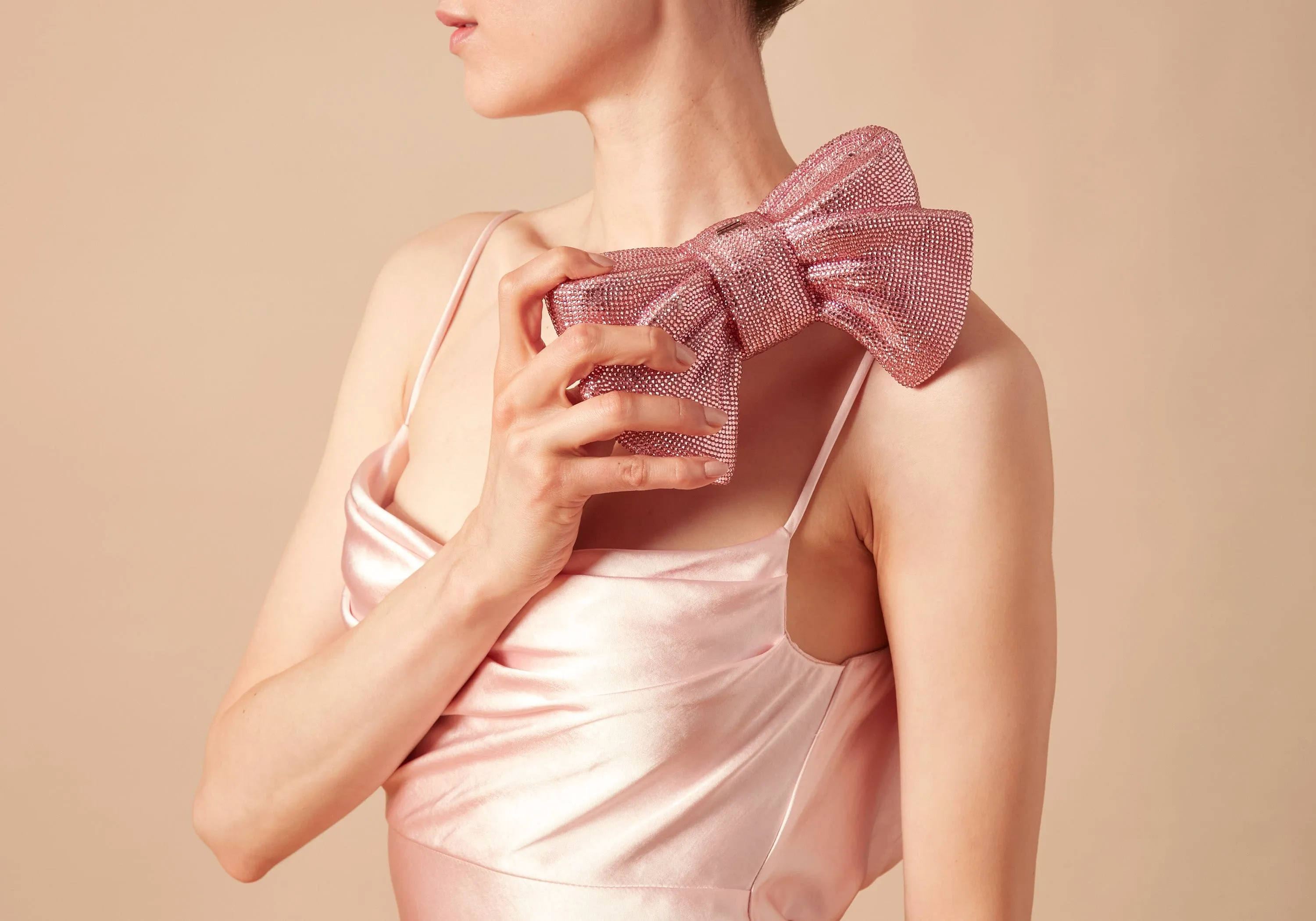Just For You Bow Pink sold by Judith Leiber product image thumbnail 2