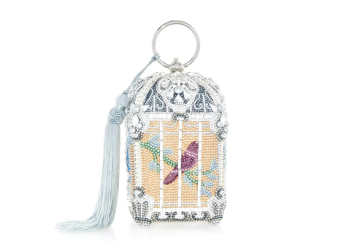 Birdcage Solarium Handbag sold by Judith Leiber