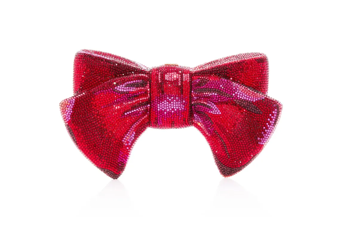 Just For You Bow Red sold by Judith Leiber