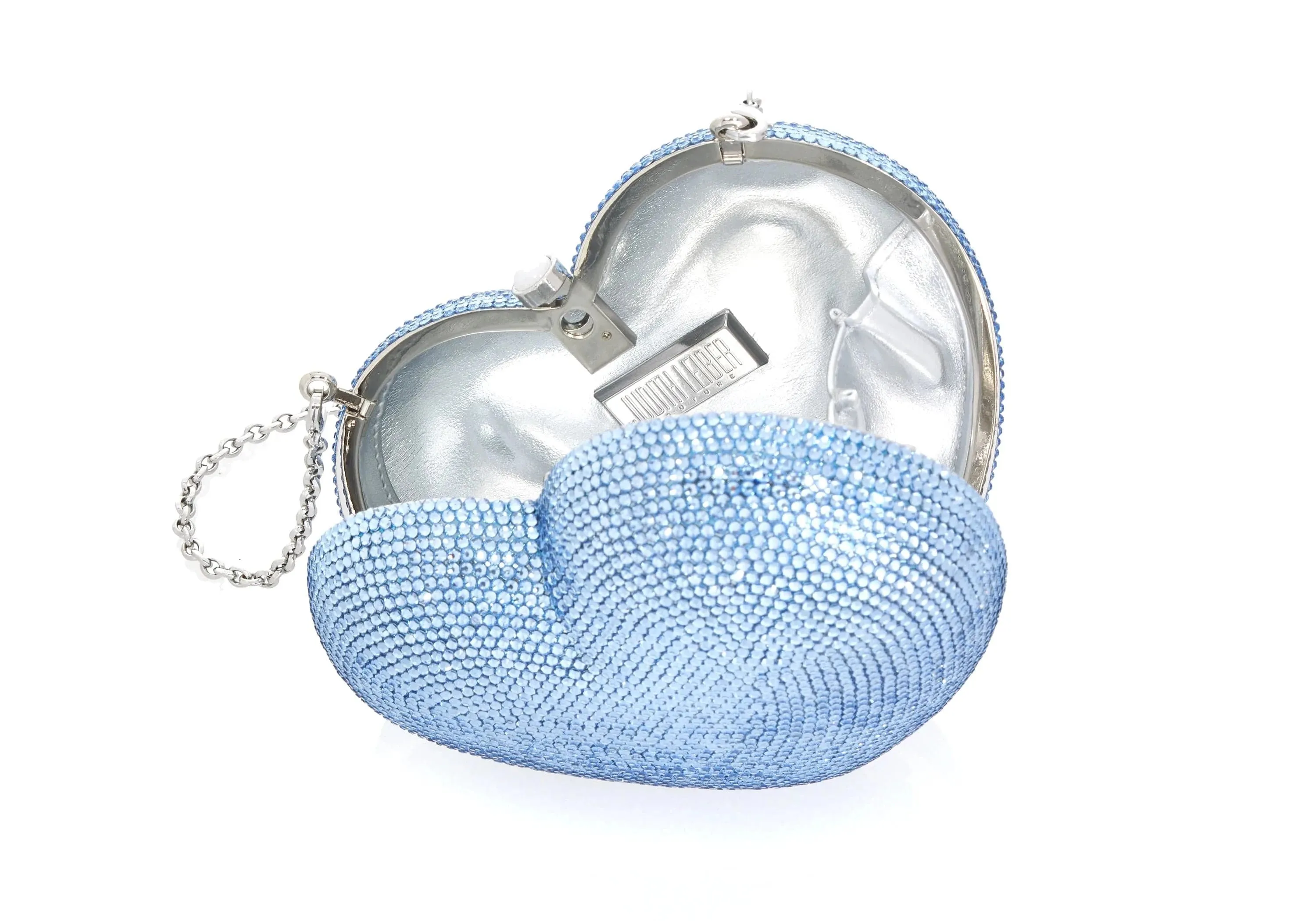 L'Amour Petit Coeur Sapphire sold by Judith Leiber product image thumbnail 3