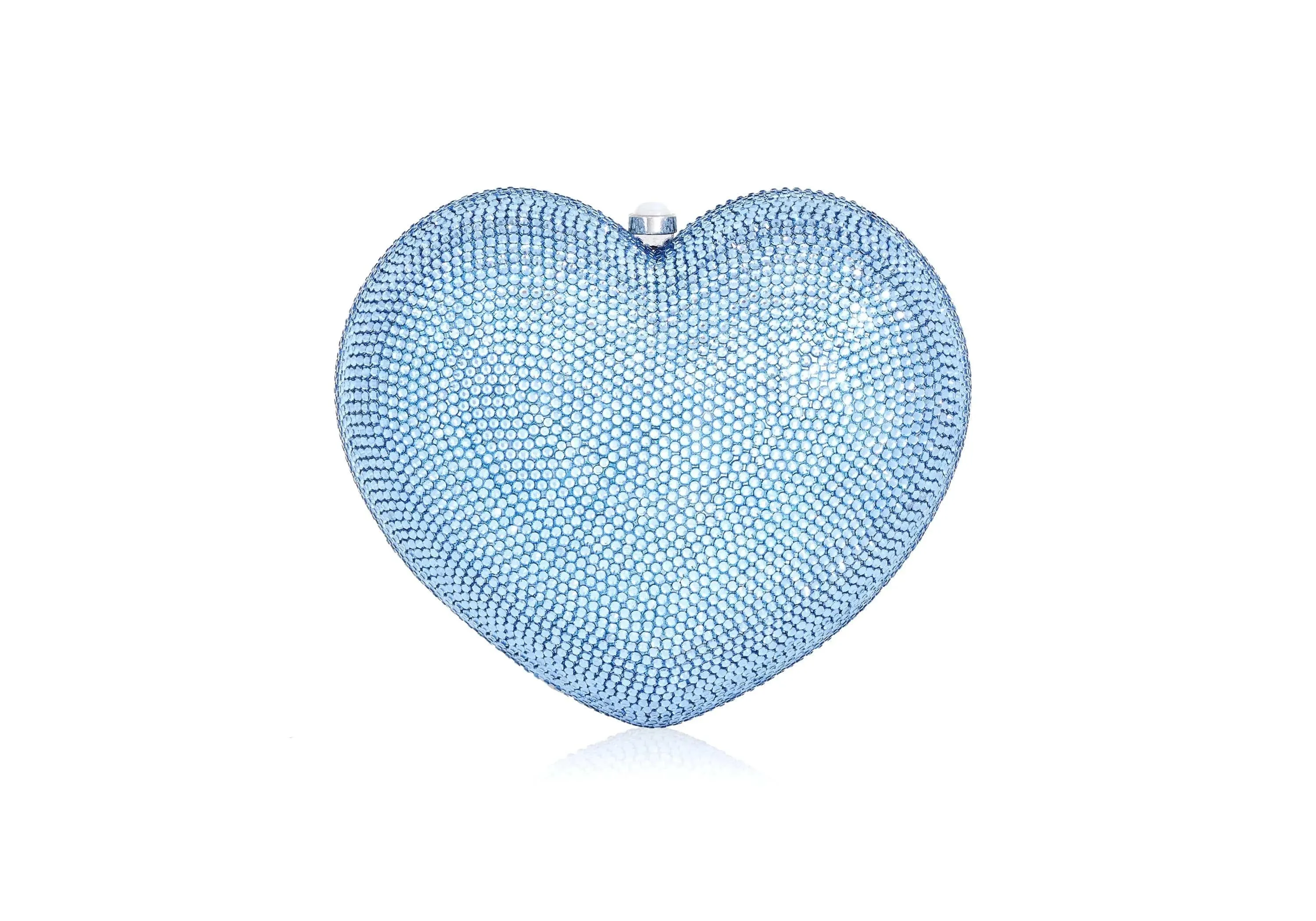 L'Amour Petit Coeur Sapphire sold by Judith Leiber