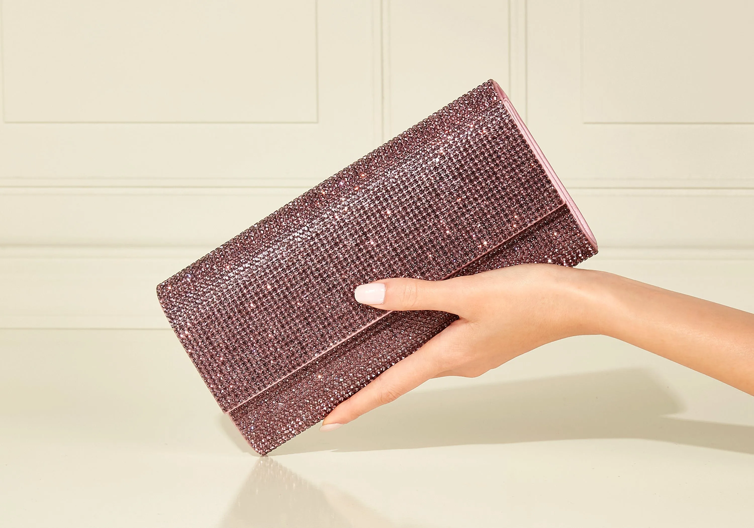 Perry Crystal Light Amethyst Purse sold by Judith Leiber product image thumbnail 2