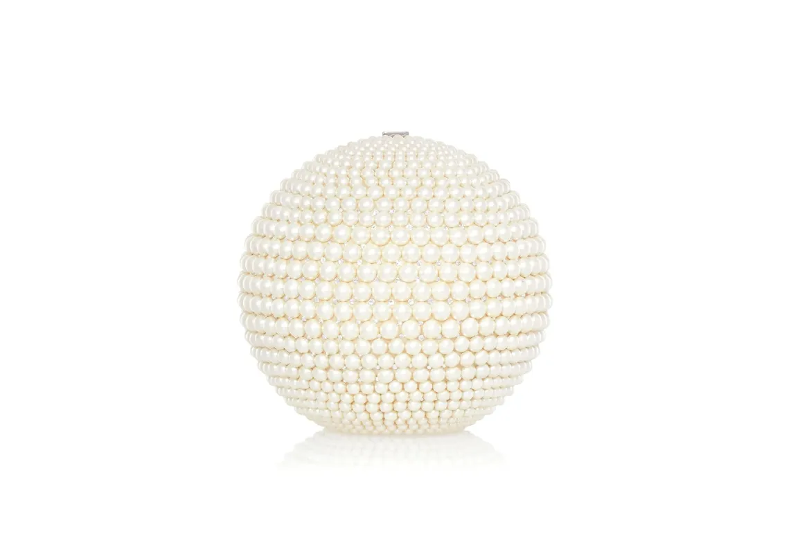 Pearly Sphere sold by Judith Leiber