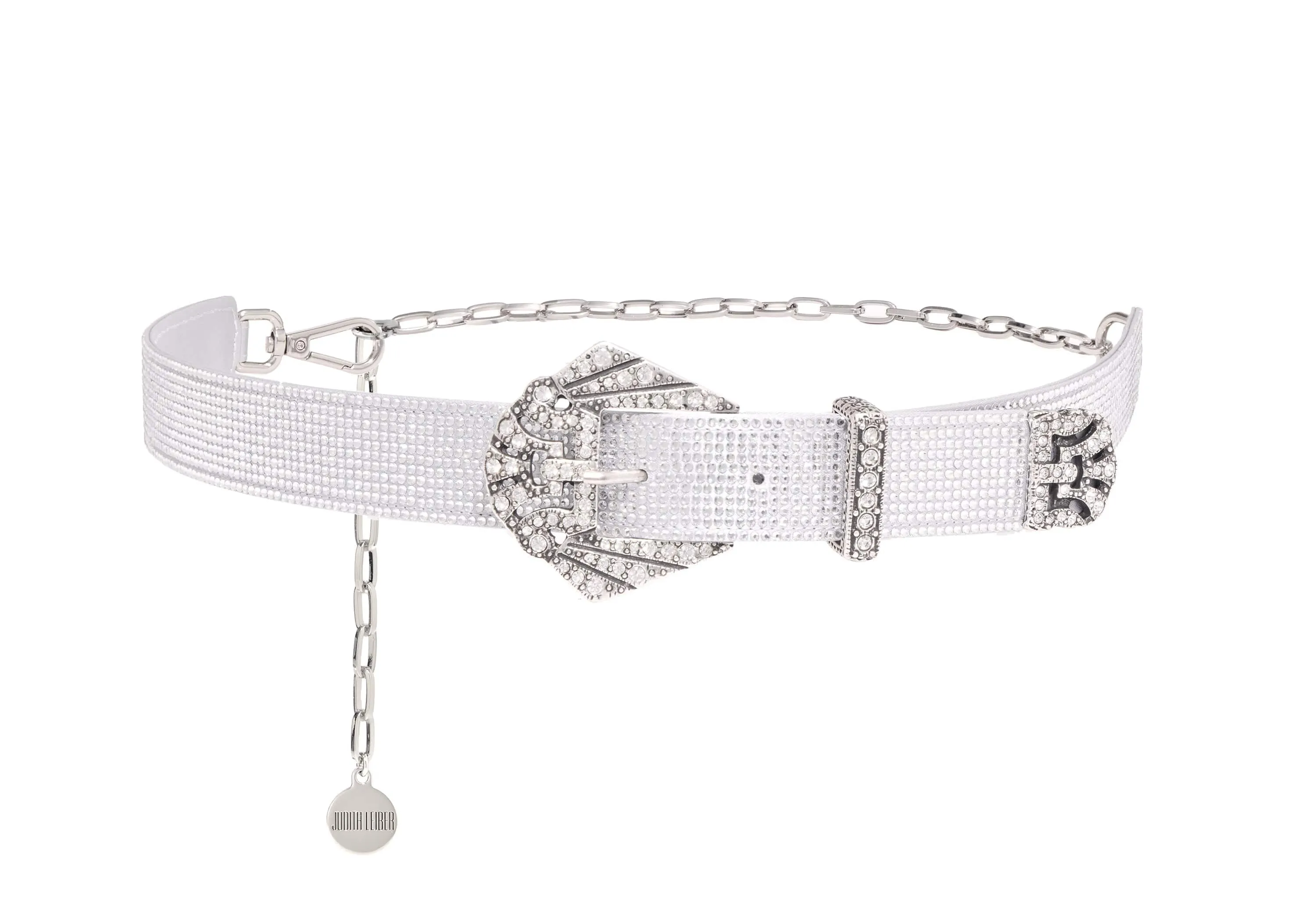 Art Deco Chain Belt Silver sold by Judith Leiber product image thumbnail 2