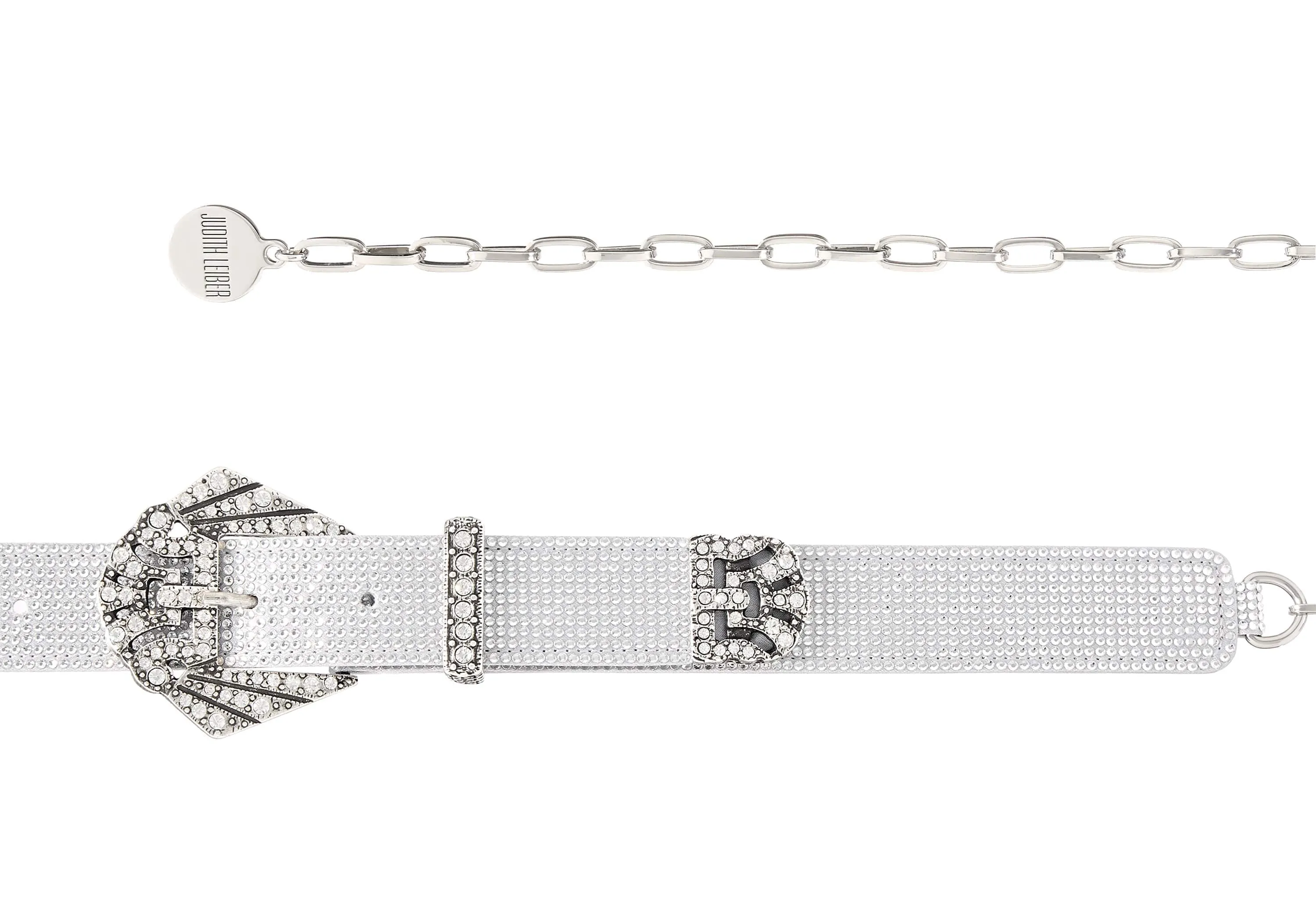 Art Deco Chain Belt Silver sold by Judith Leiber product image thumbnail 3