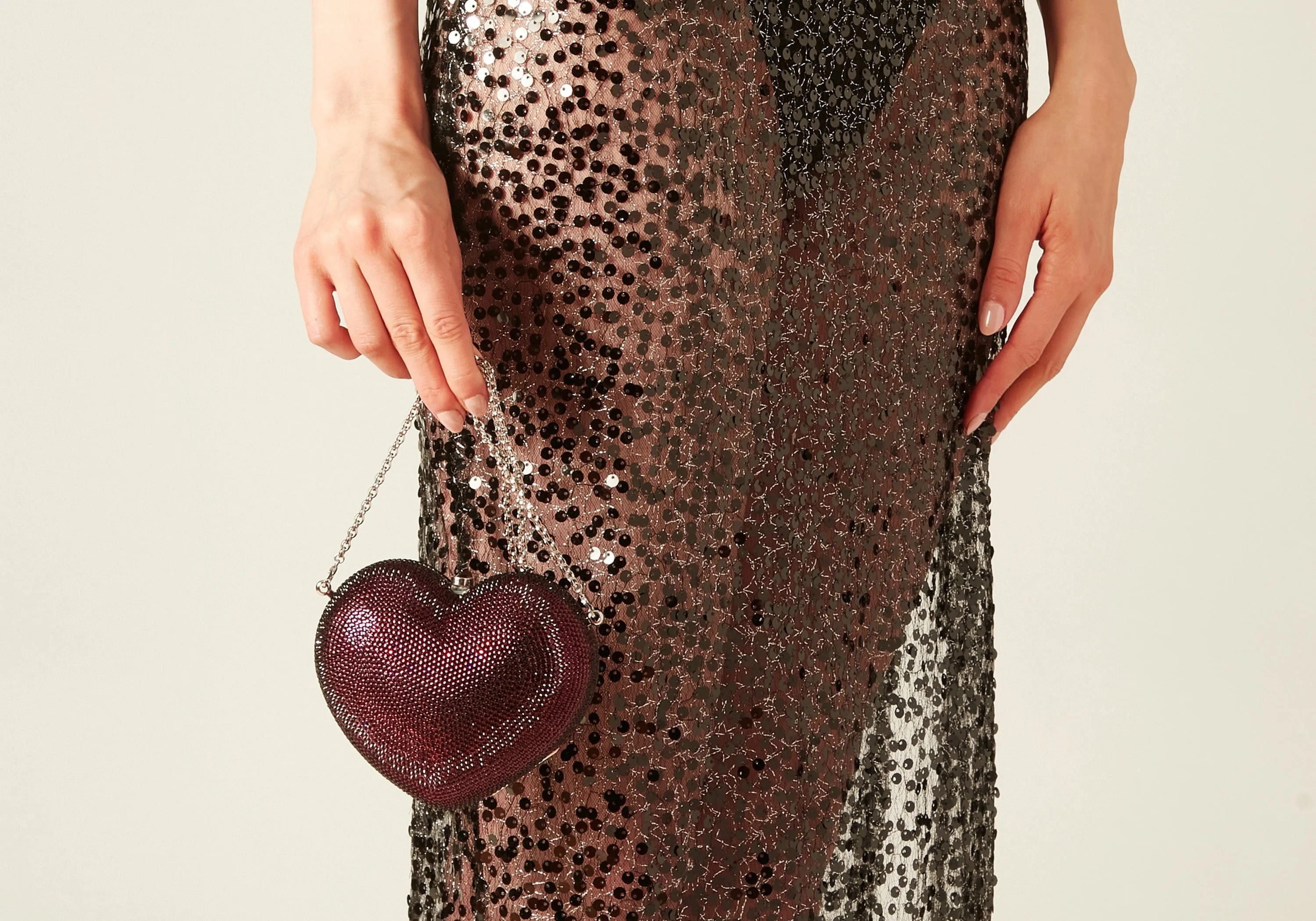 L'Amour Petit Coeur Amethyst sold by Judith Leiber product image thumbnail 2