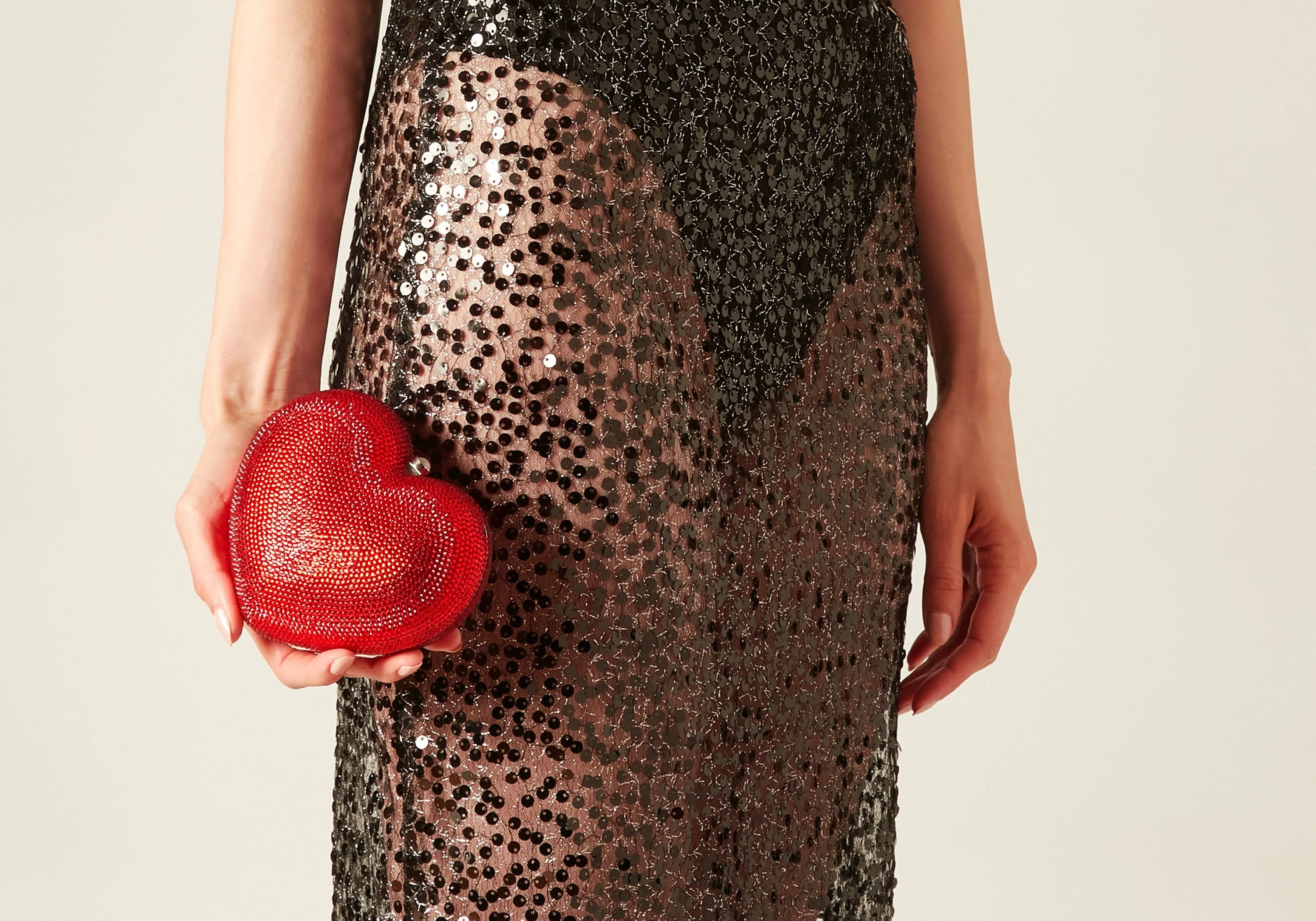 L'Amour Petit Coeur Red sold by Judith Leiber product image thumbnail 2