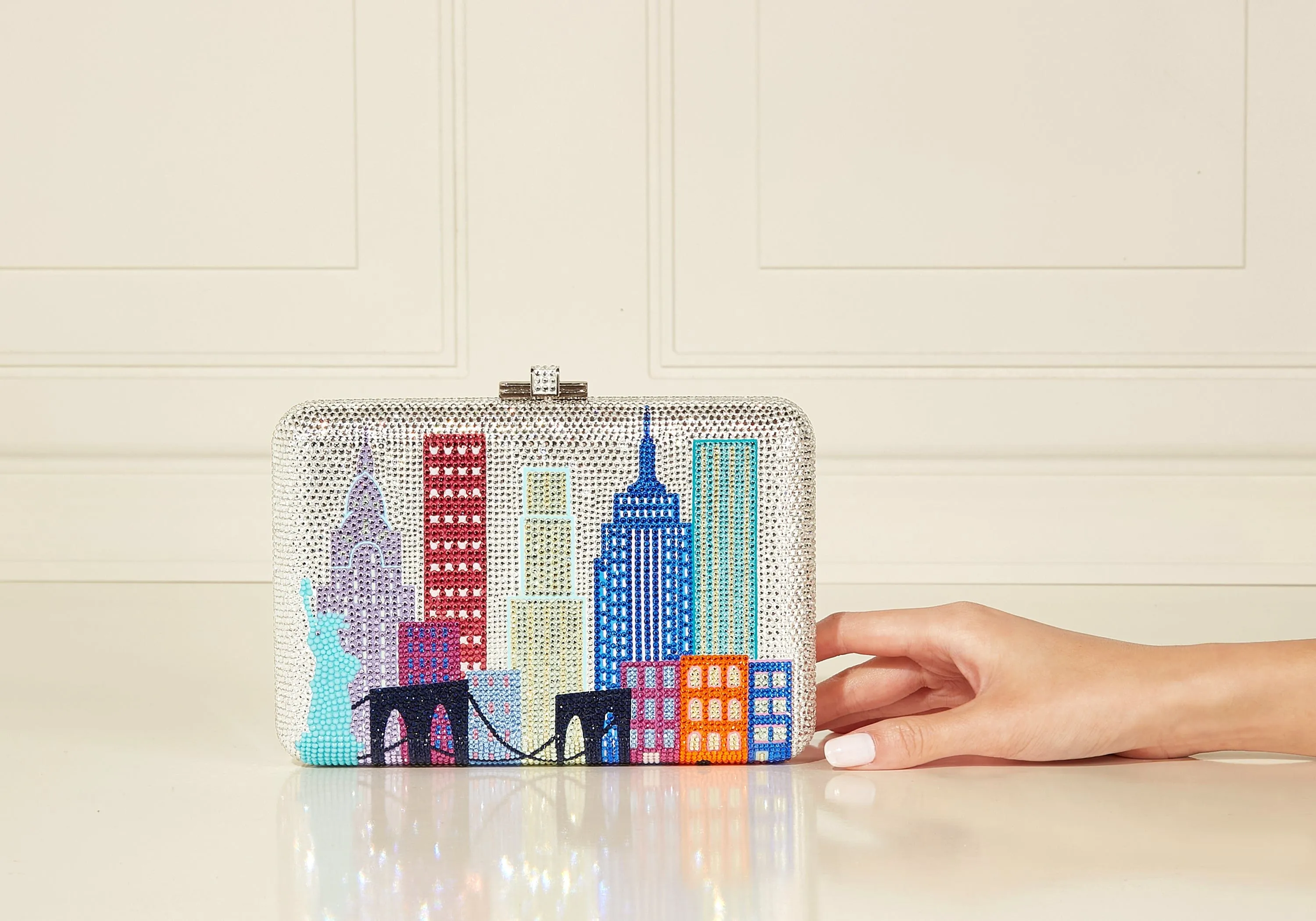 Slim Slide New York Skyline sold by Judith Leiber product image thumbnail 2