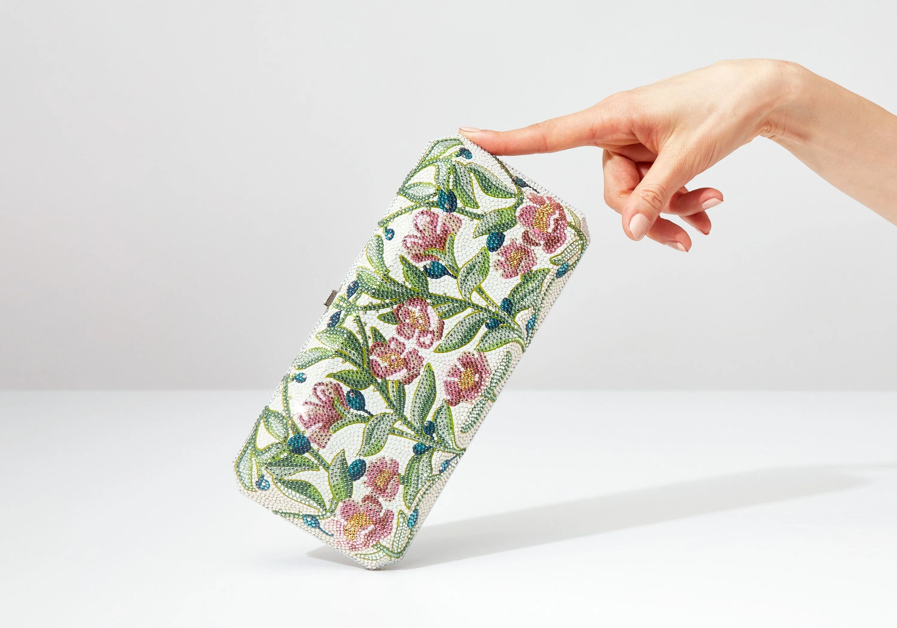 Slim Rectangle Flowery Dale sold by Judith Leiber product image thumbnail 2