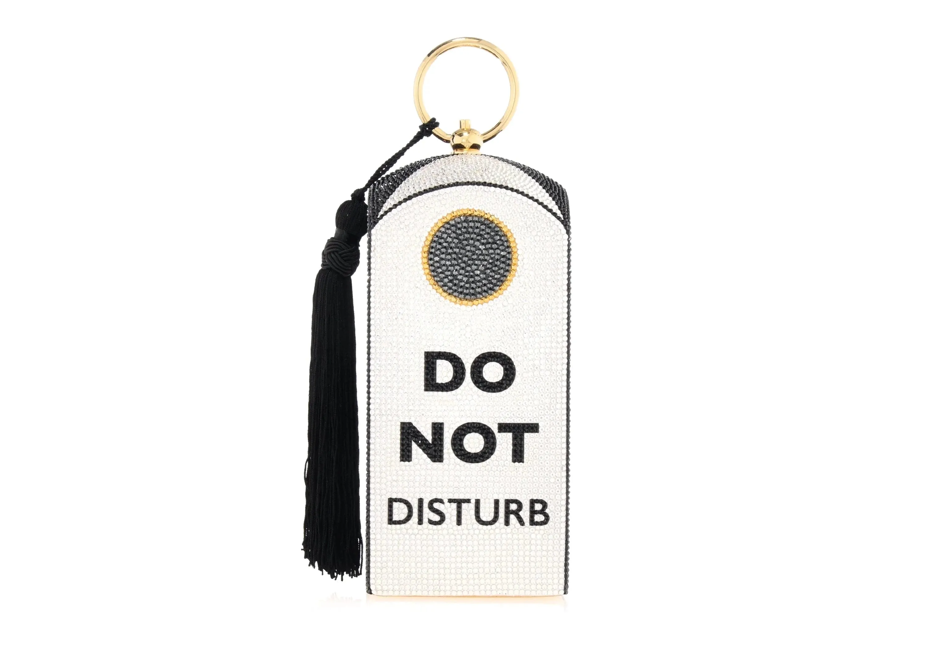 Rectangle Dome Do Not Disturb sold by Judith Leiber