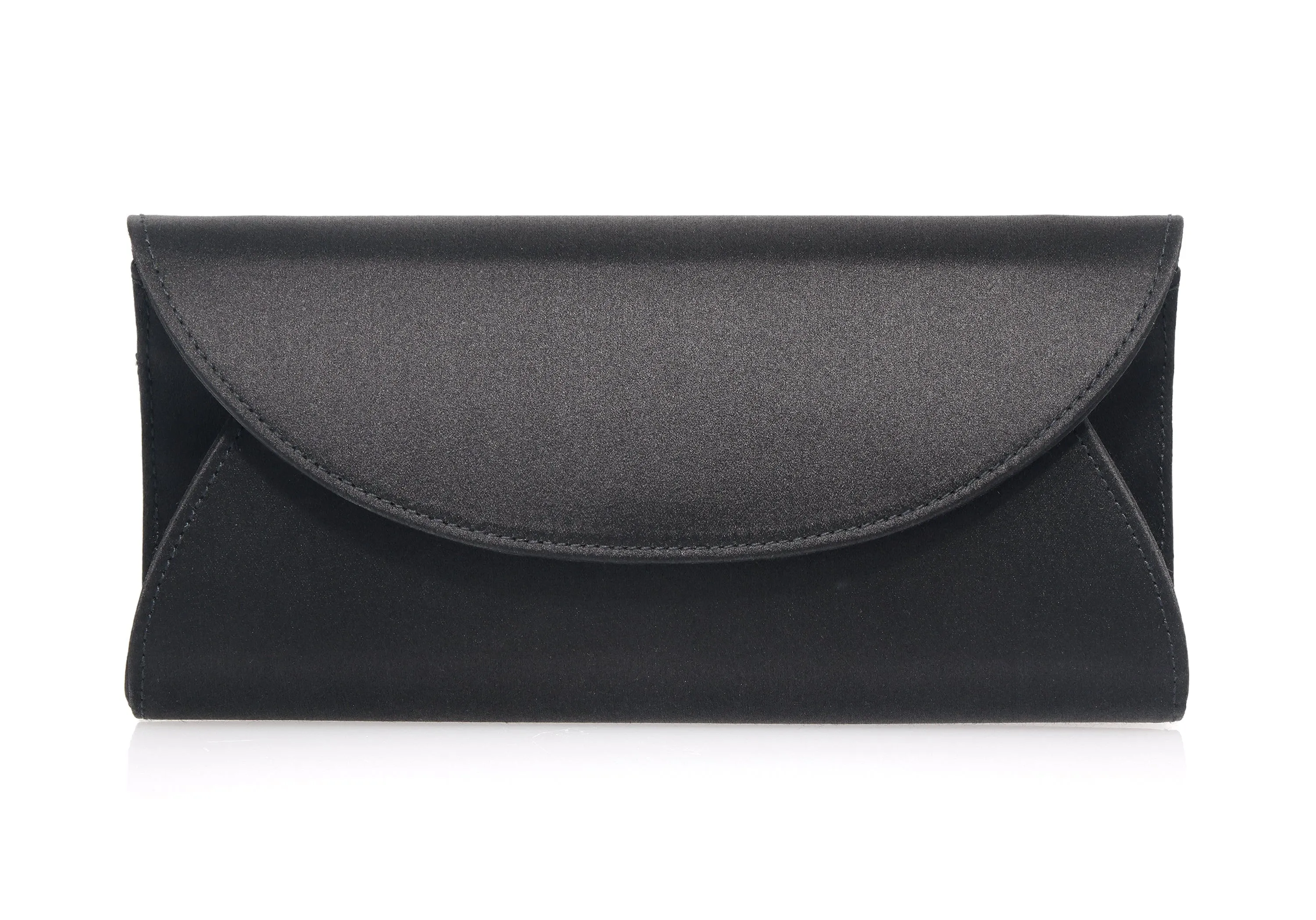 Envelope Taylor Satin Black Silver sold by Judith Leiber product image thumbnail 3