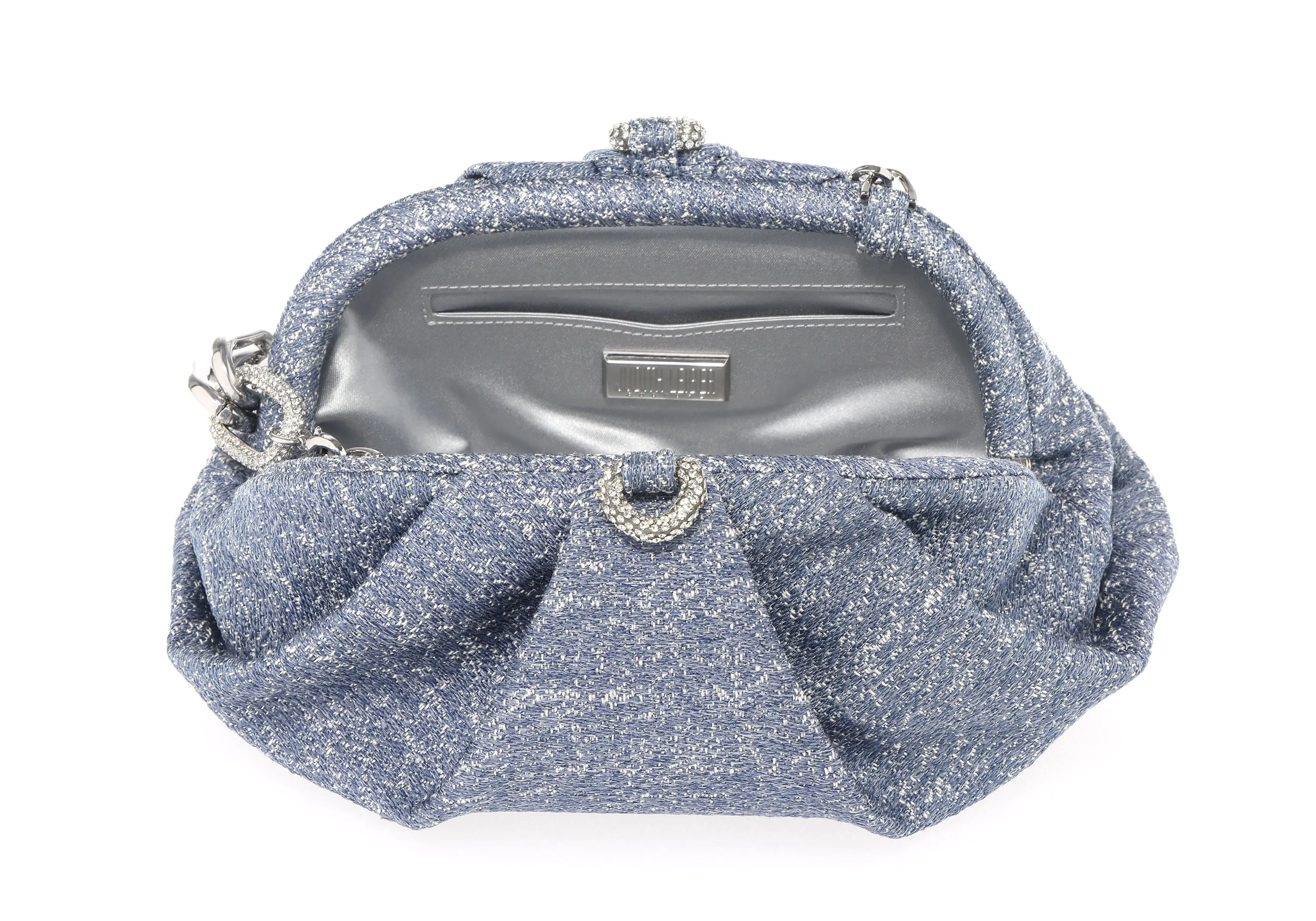 Gemma Sparkle Denim Sky Blue sold by Judith Leiber product image thumbnail 3