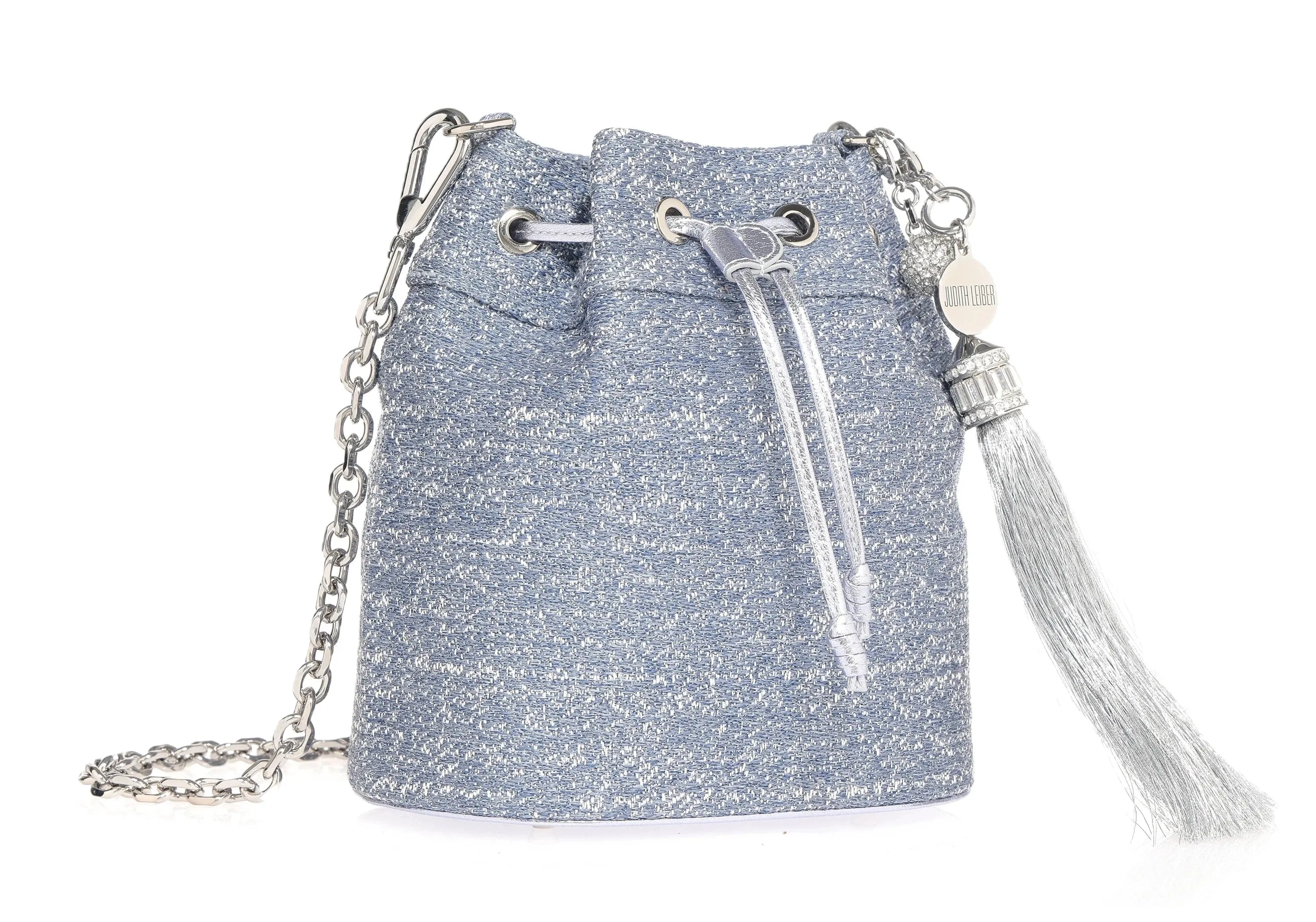Piper Sparkle Denim Sky Blue sold by Judith Leiber product image thumbnail 4