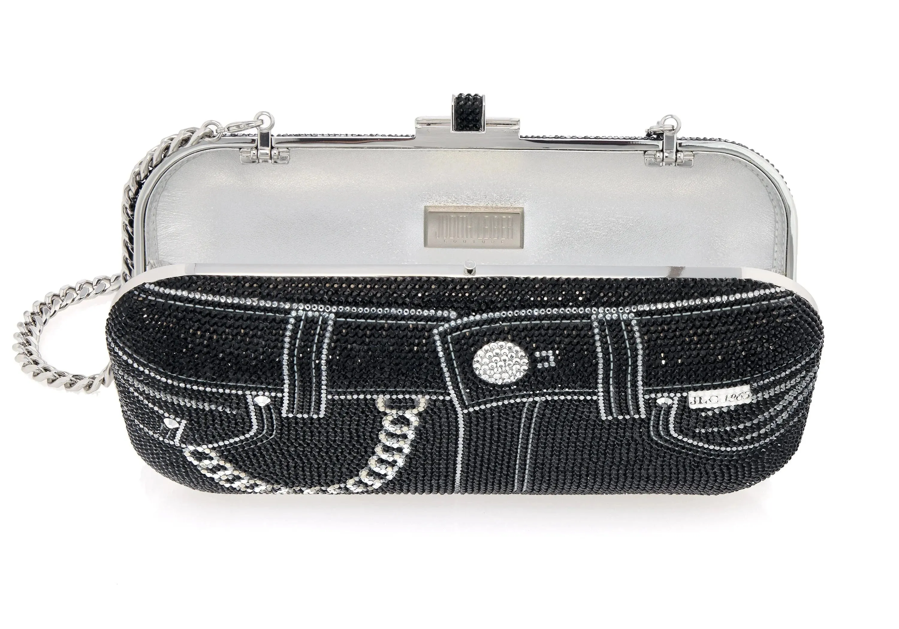 Long Slide Jeans Black Purse sold by Judith Leiber product image thumbnail 3