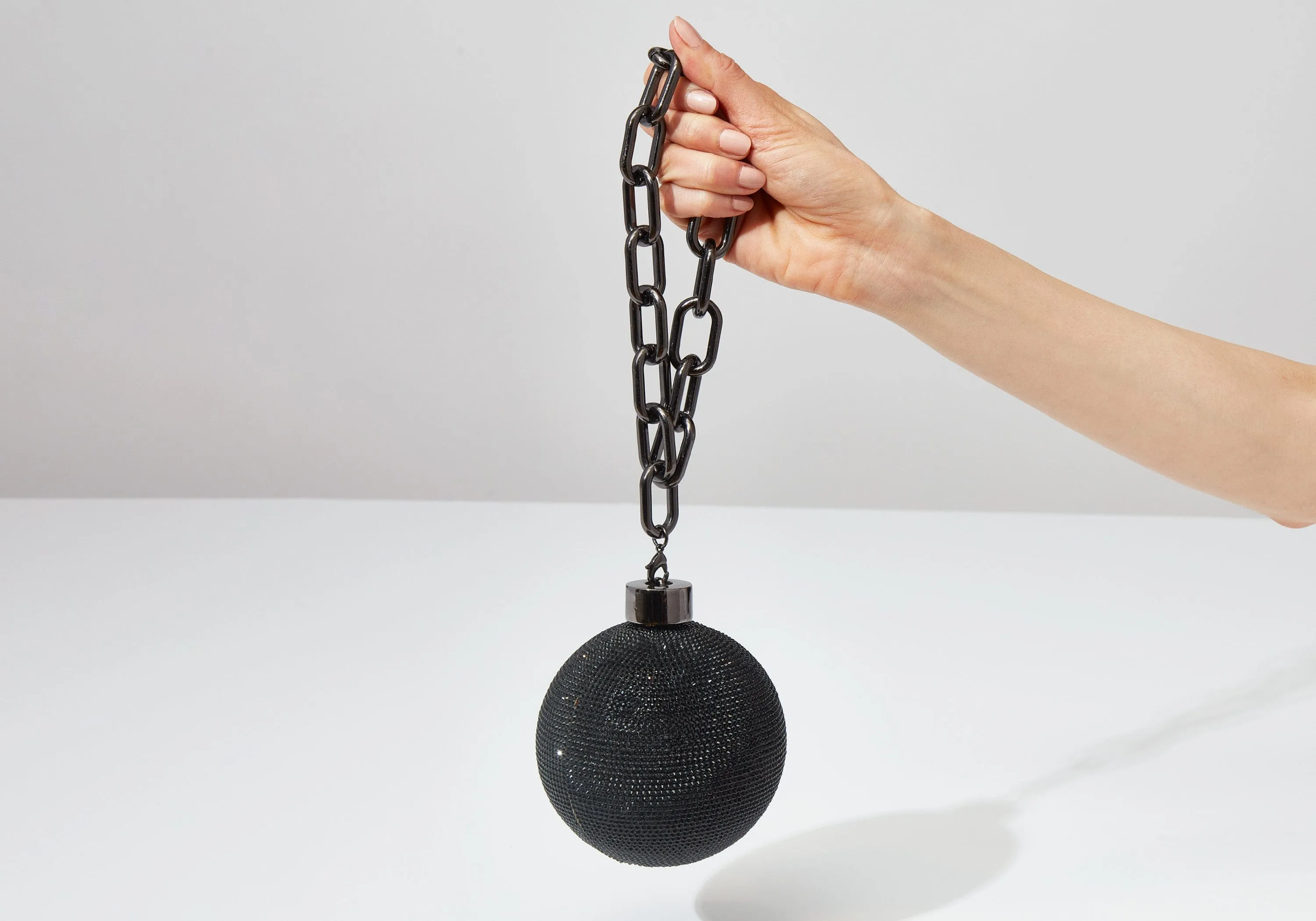 Sphere Ball and Chain Black sold by Judith Leiber product image thumbnail 5