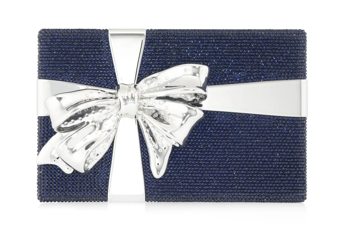 Gift Box Surprise Navy made by Judith Leiber