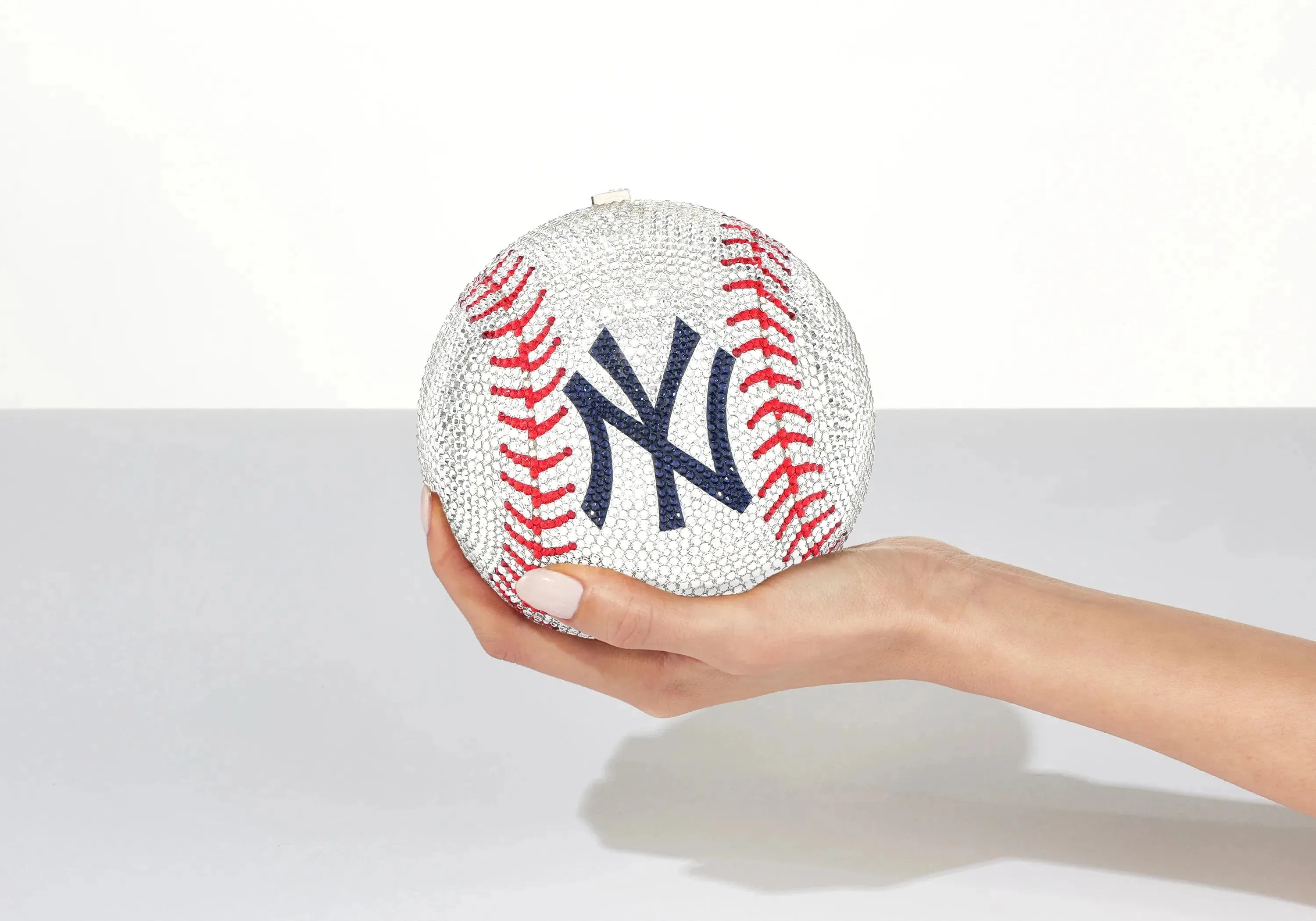 New York Yankees™ Baseball Clutch sold by Judith Leiber product image thumbnail 2