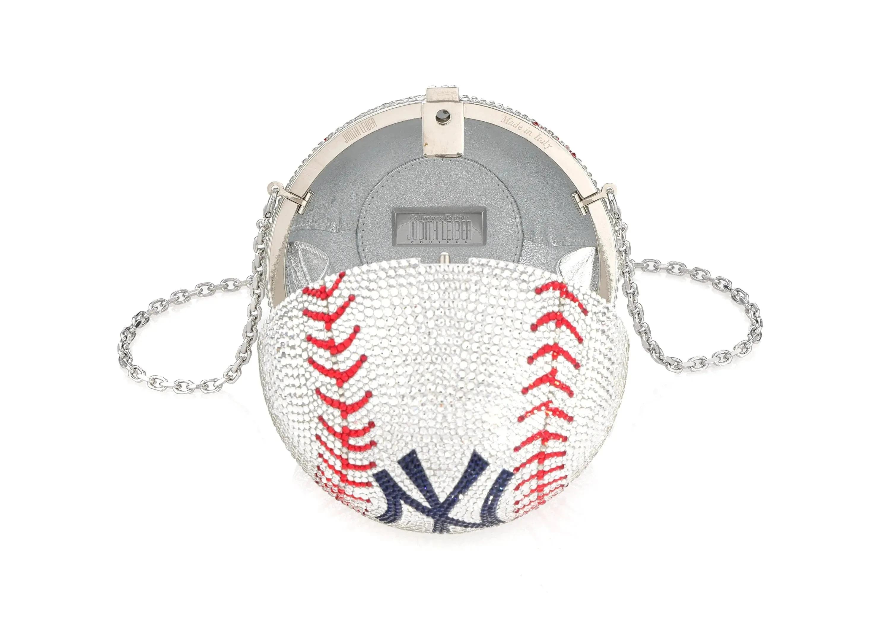 New York Yankees™ Baseball Clutch sold by Judith Leiber product image thumbnail 3