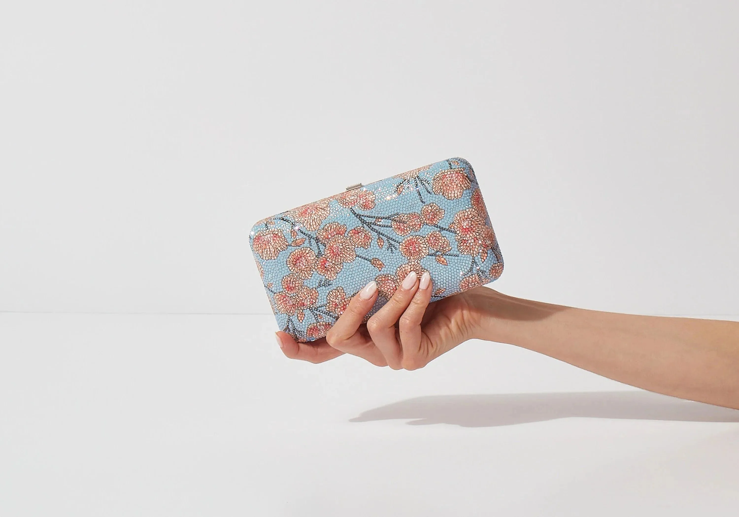 Smooth Rectangle Spring Cherry sold by Judith Leiber product image thumbnail 2