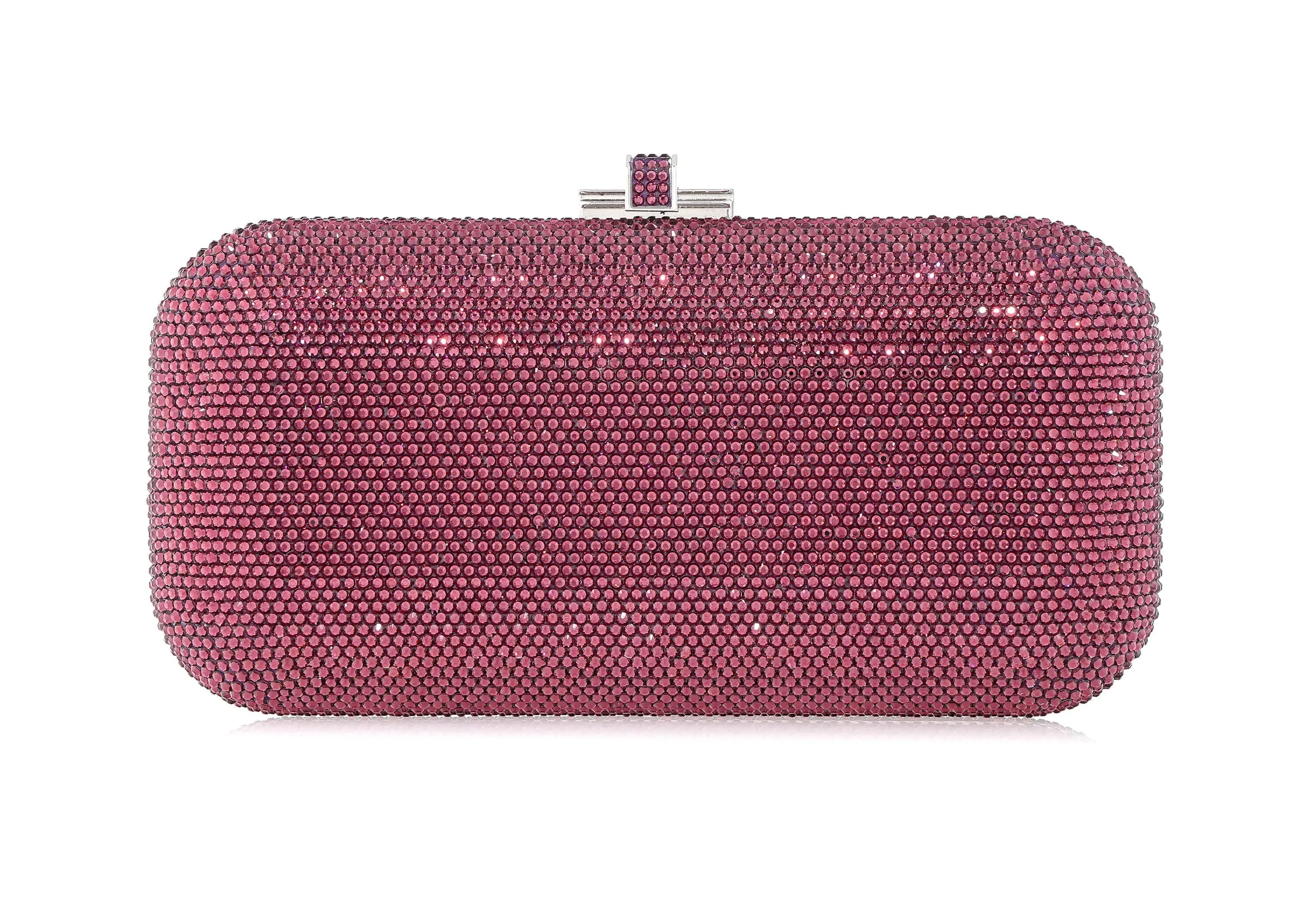 Long Slide Fullbead Amethyst sold by Judith Leiber