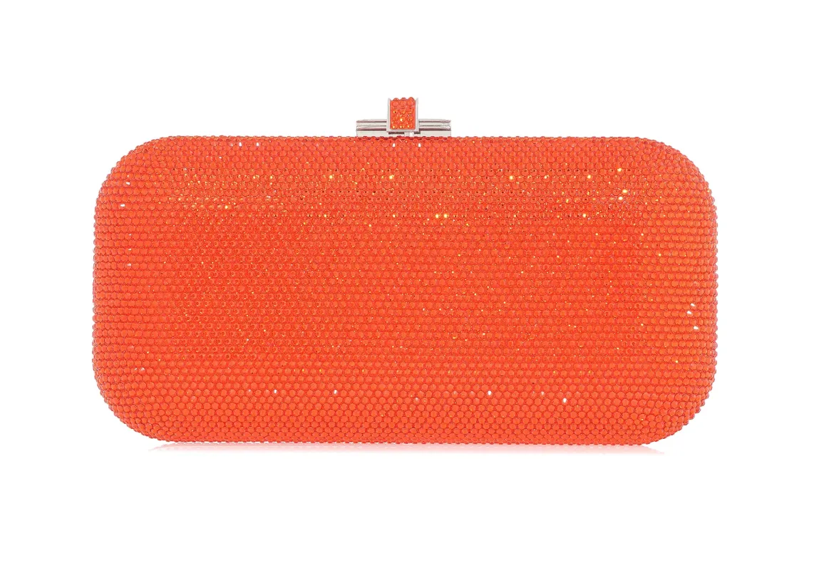 Long Slide Orange sold by Judith Leiber