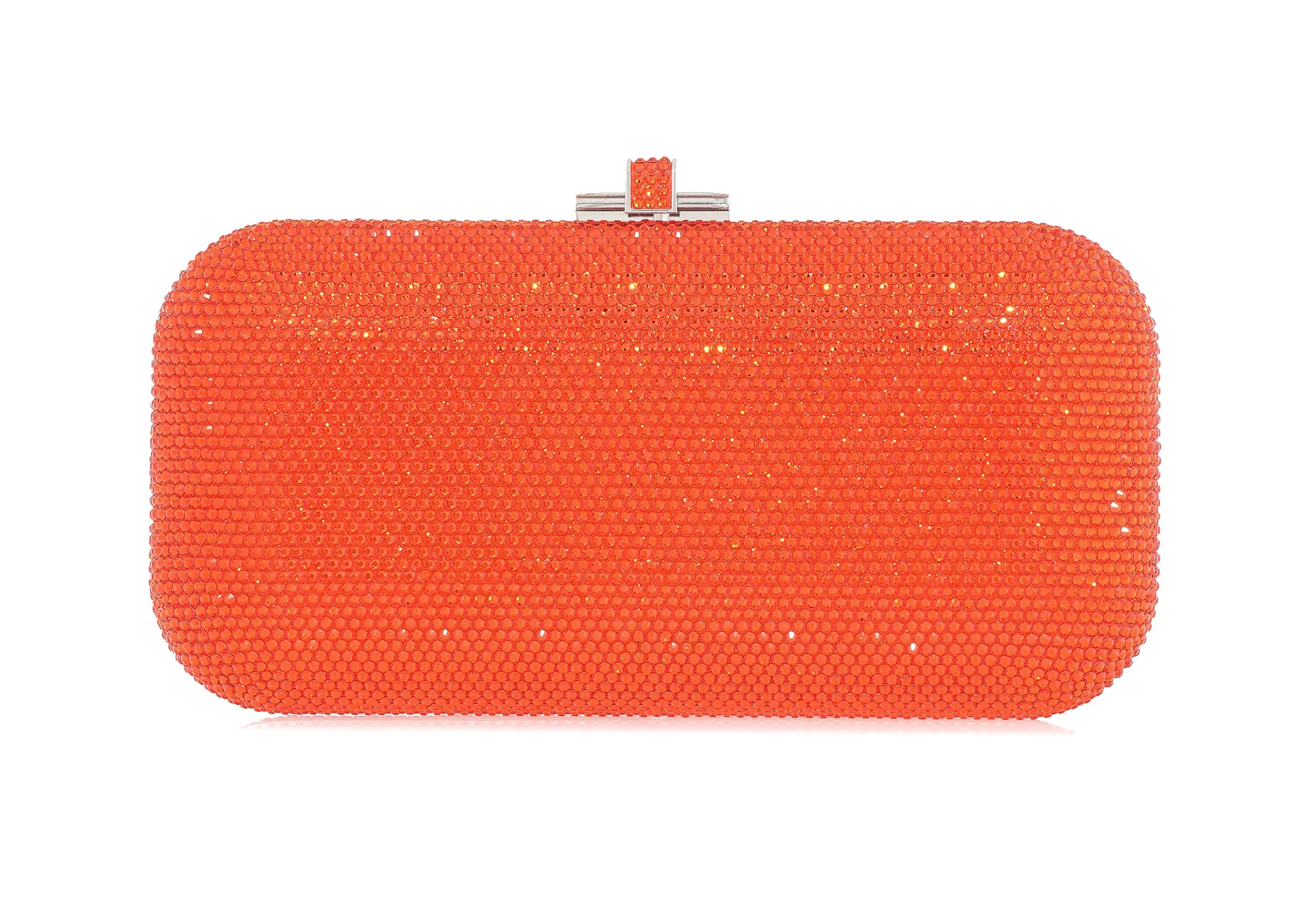 Long Slide Orange sold by Judith Leiber