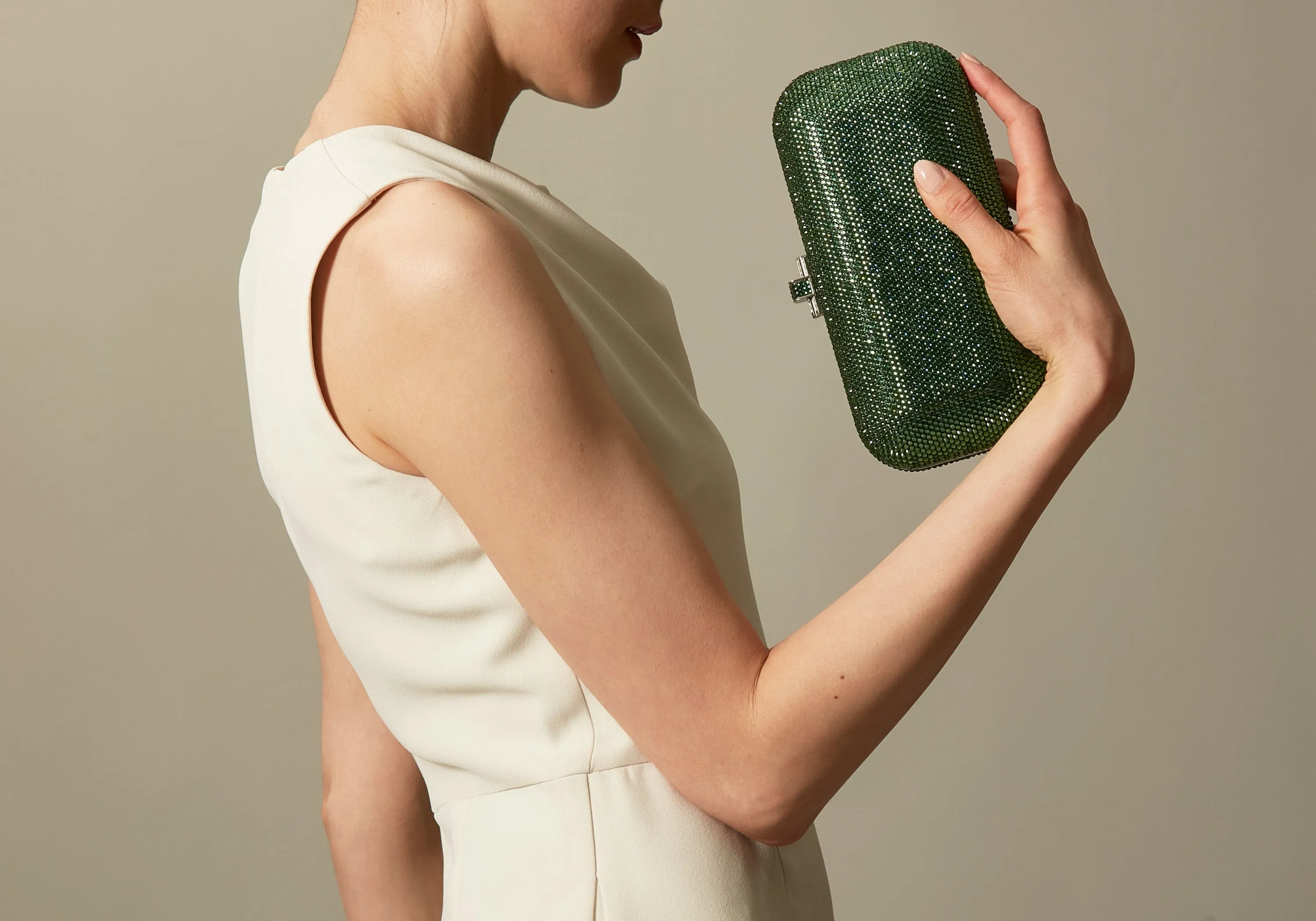 Long Slide Green sold by Judith Leiber product image thumbnail 2