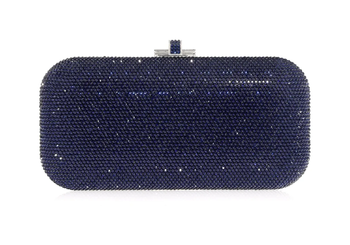 Long Slide Navy sold by Judith Leiber