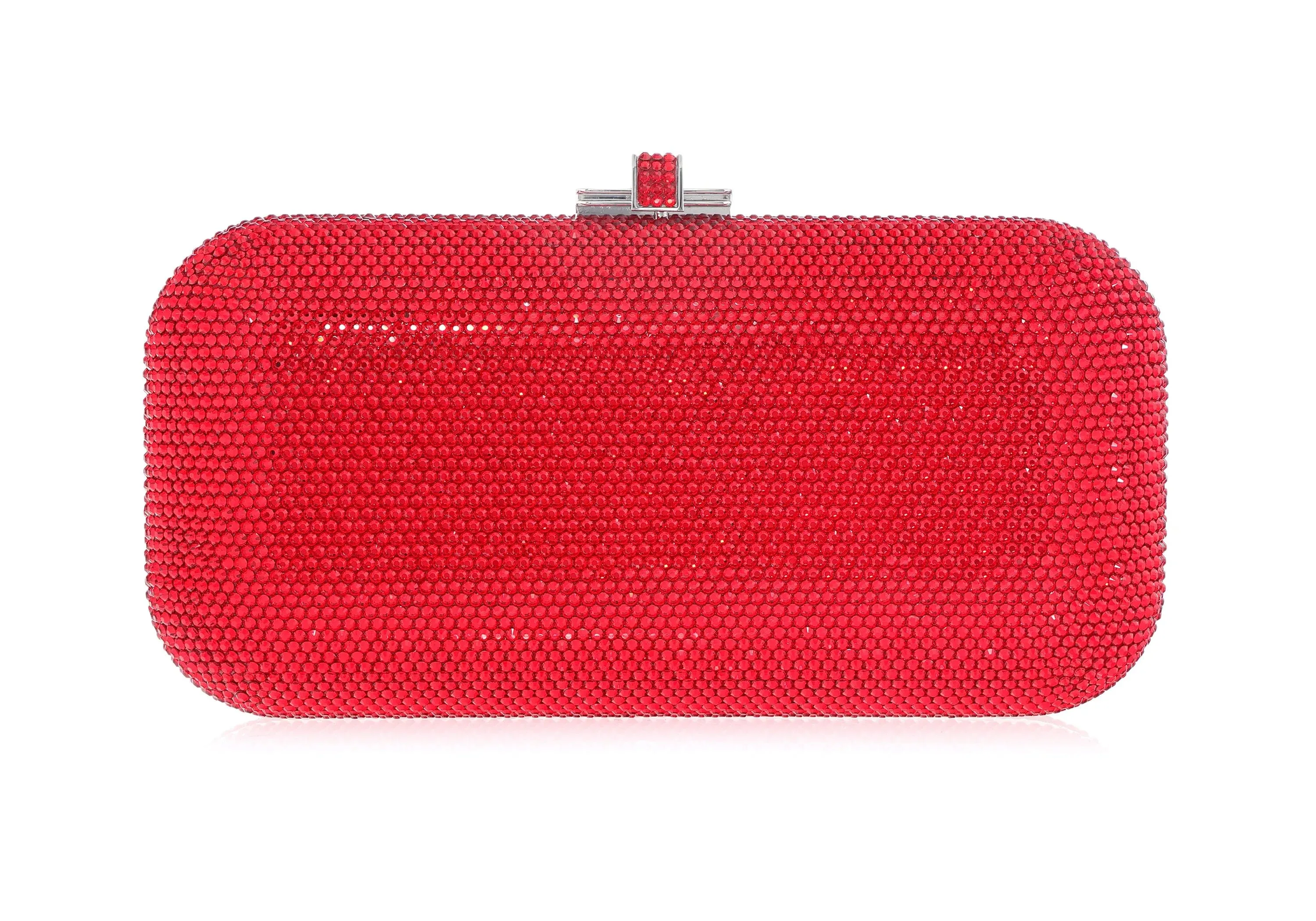 Long Slide Red sold by Judith Leiber