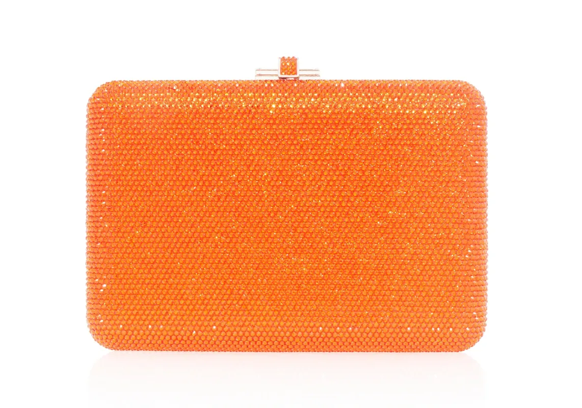 Slim Slide Orange sold by Judith Leiber